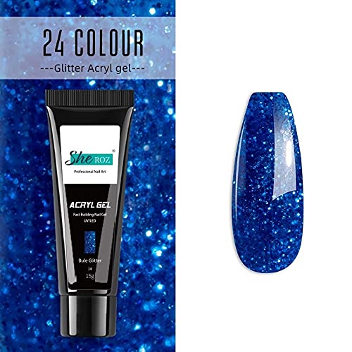 14 - Blue Glitter