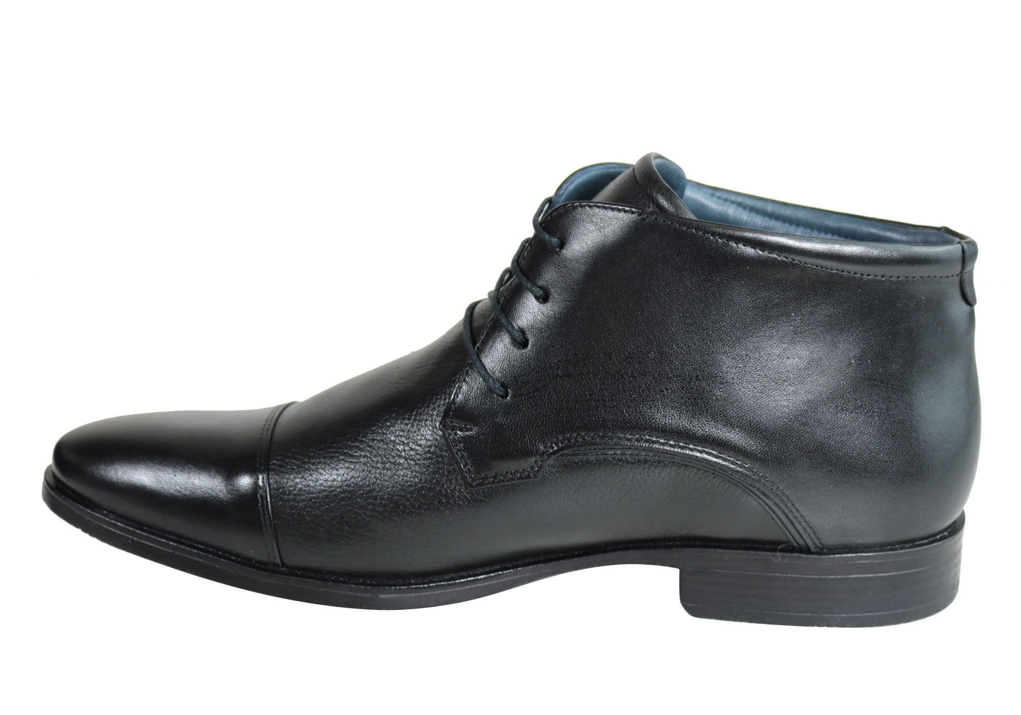 Savelli Colton Men's Comfortable Leather Lace-Up Boots - Handcrafted in Brazil - Perfect for Work, Outdoor & Casual Wear