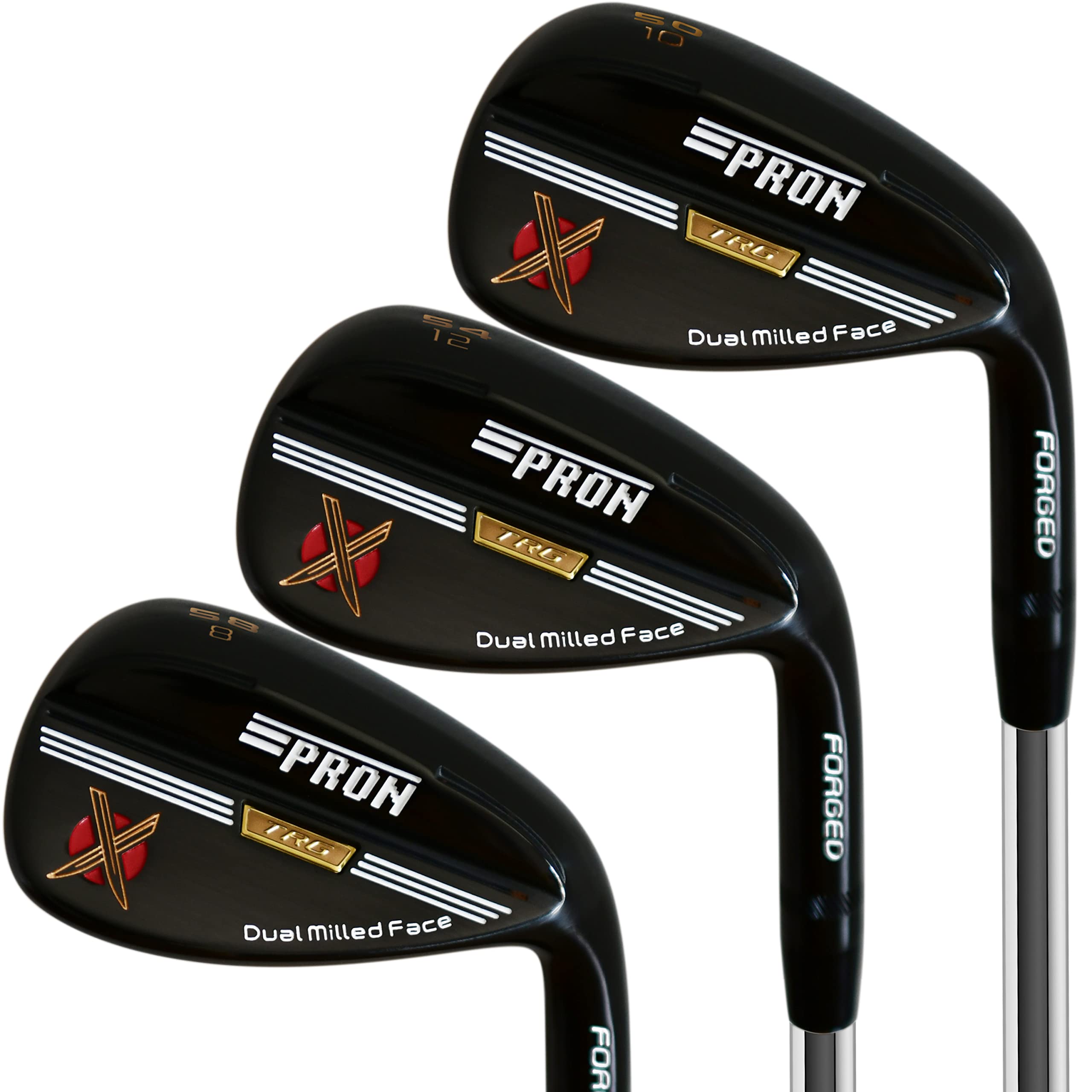 Premium Japan Pron Wedge Golf Club Set for Men & Women - High Performance Wedges for Short Game, Chipping & Pitching - Perfect for Golf Course, Driving Range & Backyard Practice