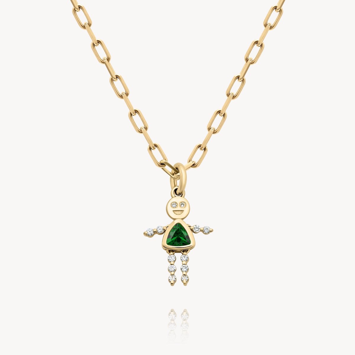Lulu & Lox Elegant Charm Necklace for Women - Dainty Gold Pendant Jewelry Gift for Her - Perfect for Valentine's Day, Anniversary & Birthday Presents
