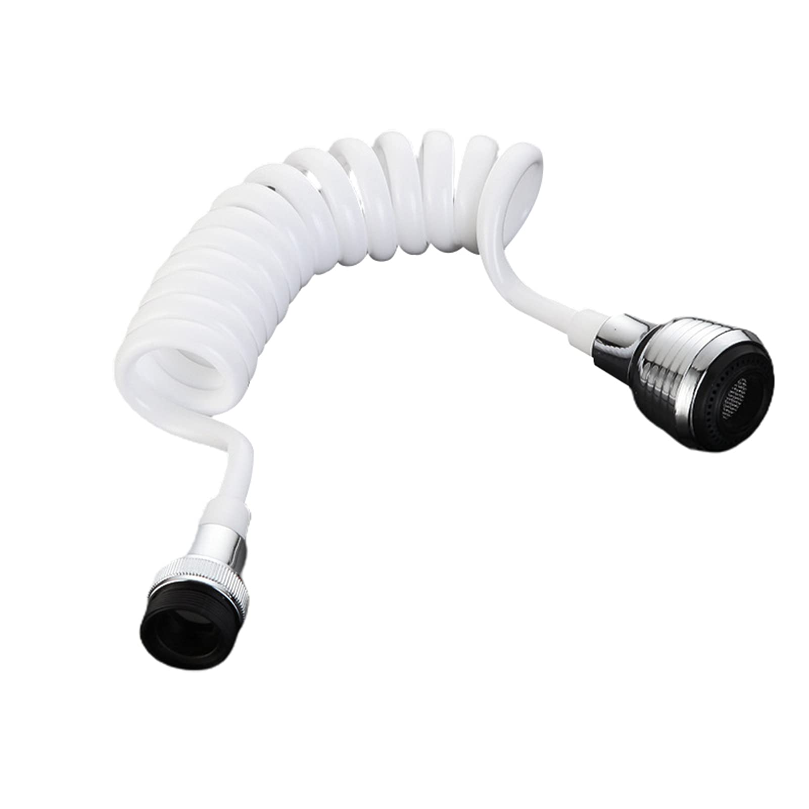 360° Rotating Kitchen Sink Faucet with Pull Down Sprayer - Long Flexible Hose for Easy Cleaning - Perfect for Kitchen & Bathroom Sink (Ideal for Washing Dishes, Filling Pots & General Cleaning Tasks)