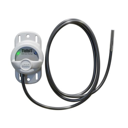 HOBO® Bluetooth Tidbit External Temperature Data Logger - Wireless Monitoring for Labs, Greenhouses & Food Storage | Accurate Temp Logging Device
