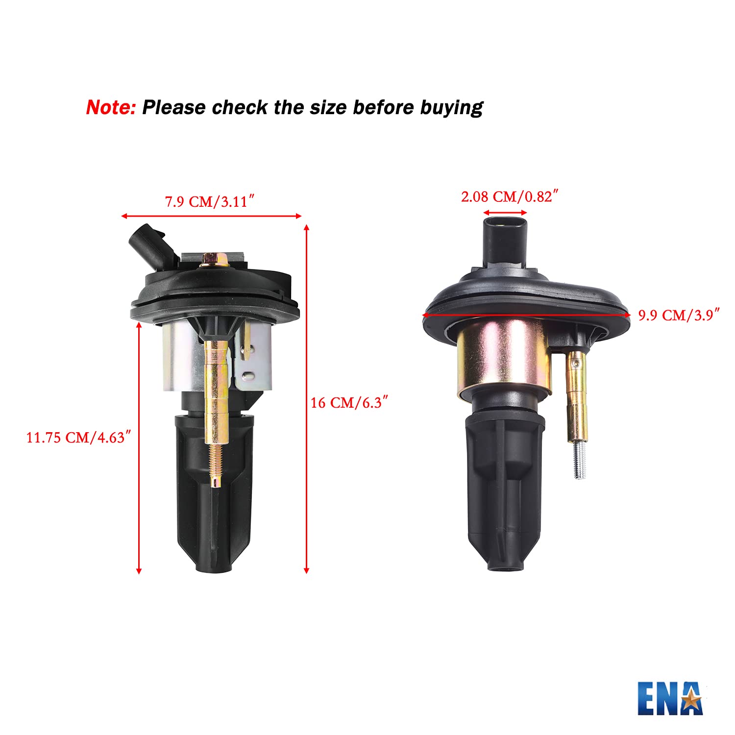 ENA 5-Piece Ignition Coil Pack & Iridium Spark Plug Set - Compatible with Chevrolet GMC Isuzu Hummer 2.8L-4.2L Engines (Colorado, H3, i-350, i-370, Rainier, Envoy) - Replaces UF303 12568062 41103 - Perfect for Engine Tune-Ups & Performance Upgrades