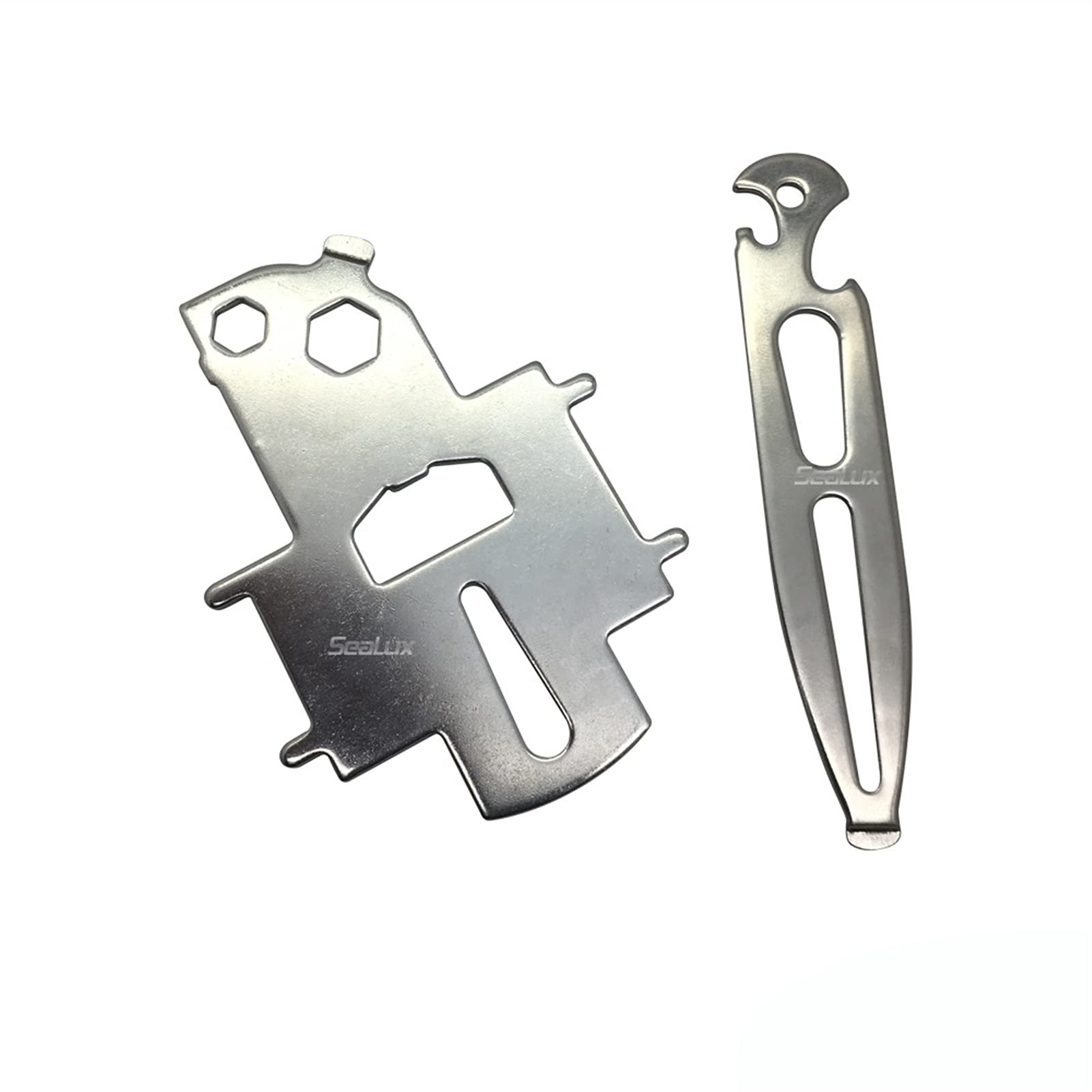 SHANG-JUN Universal Deck Key Shackle Multi-Tool - Stainless Steel Marine & Fishing Accessories with Bottle Opener & Screwdriver - Emergency Toolkit for Boats, Camping, Hiking & Outdoor Adventures (Color: Shackle Key)