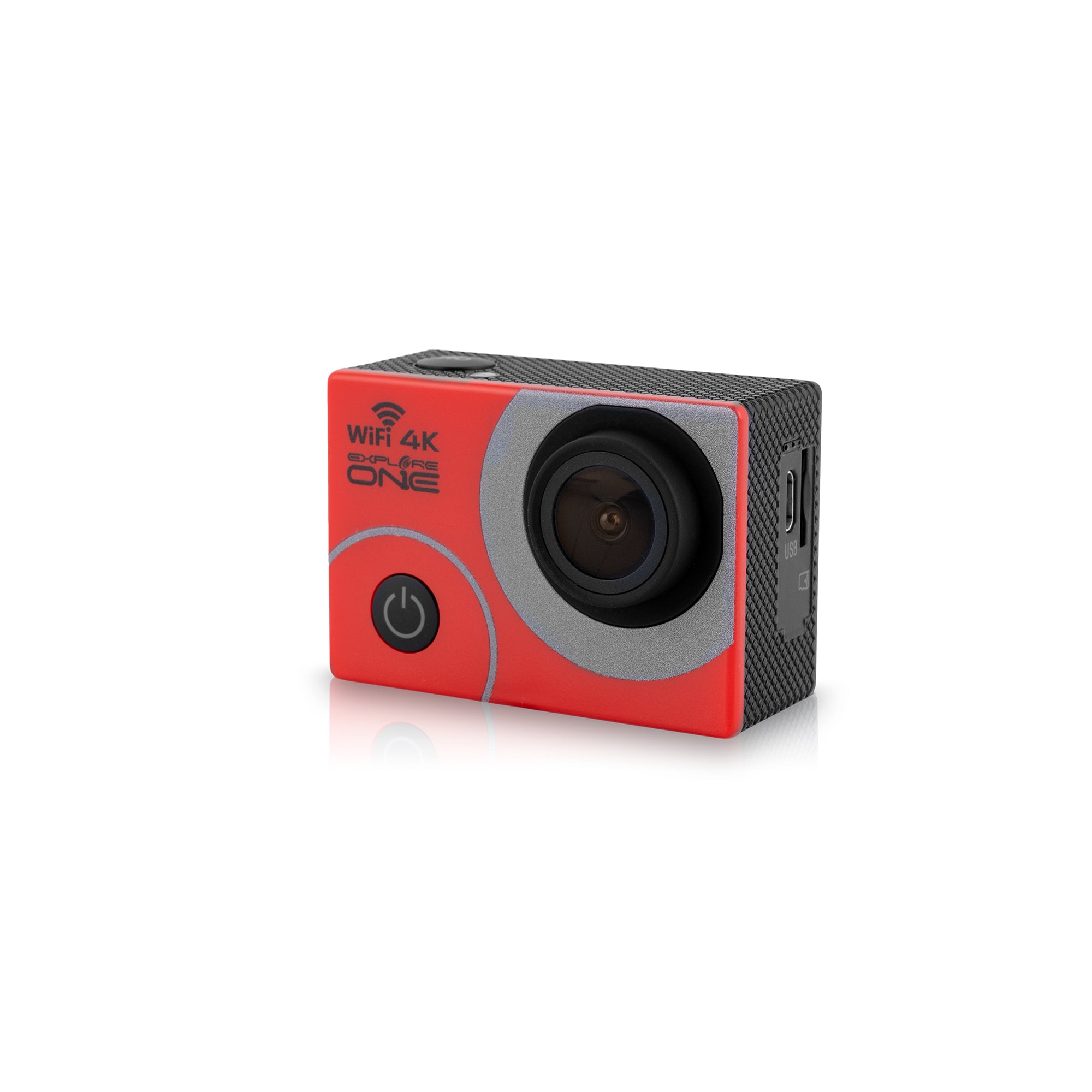Explore One 4K WiFi Action Camera - Waterproof Sports Camera for Vlogging, Diving, Cycling & Outdoor Adventures
