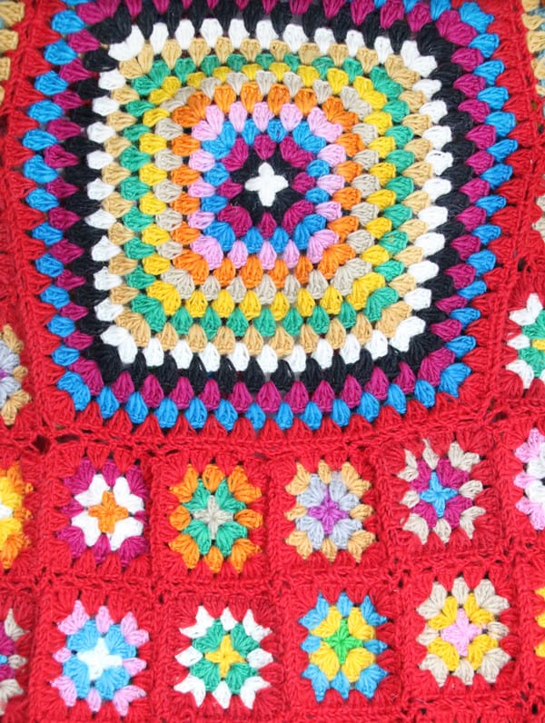 100% Wool Handmade Hippie Cardigan for Women - Cozy Boho Sweater for Fall & Winter - Perfect for Music Festivals and Casual Outings