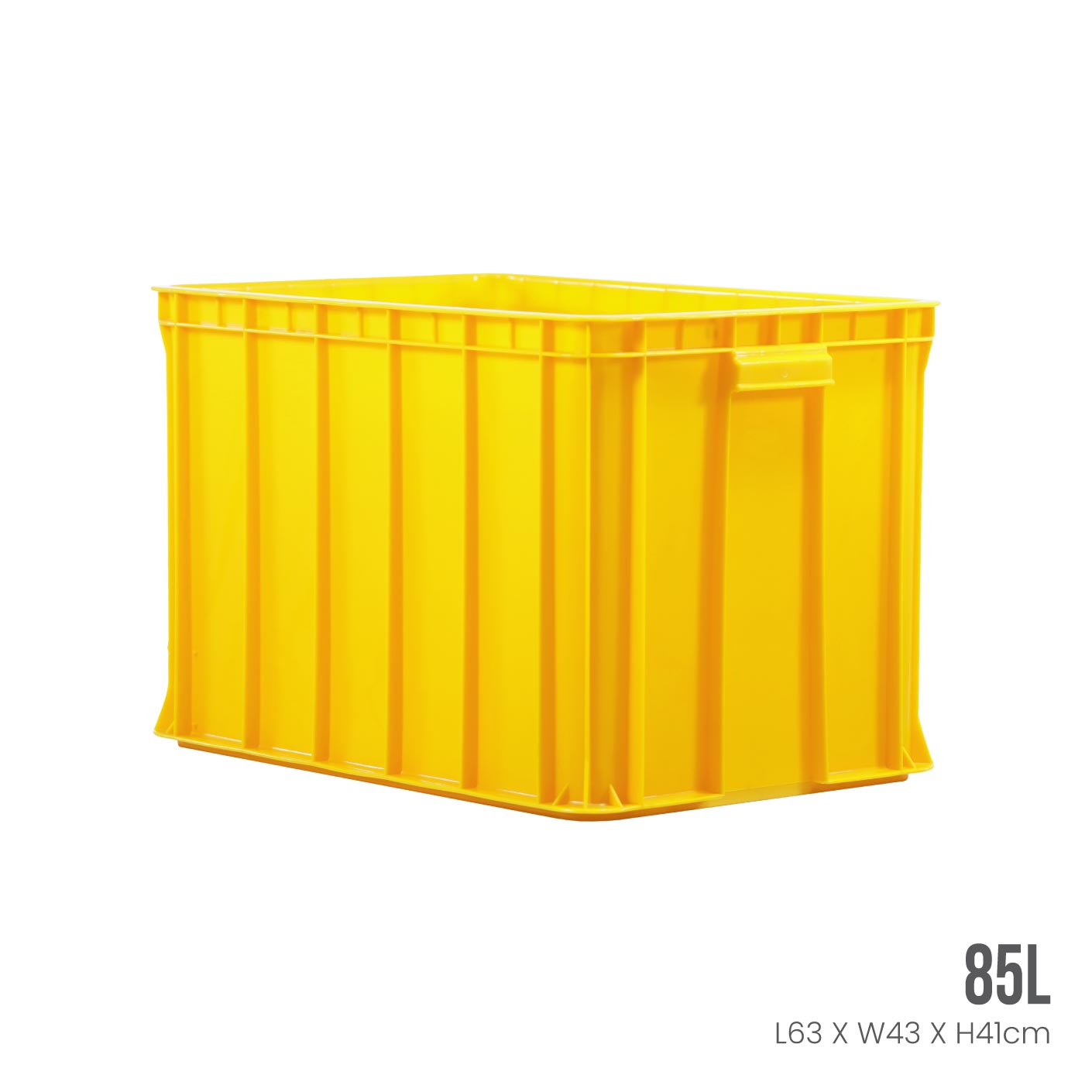 Heavy Duty Industrial Storage Box - ID4907 | Durable Plastic Container for Warehouse, Garage & Workshop Organization