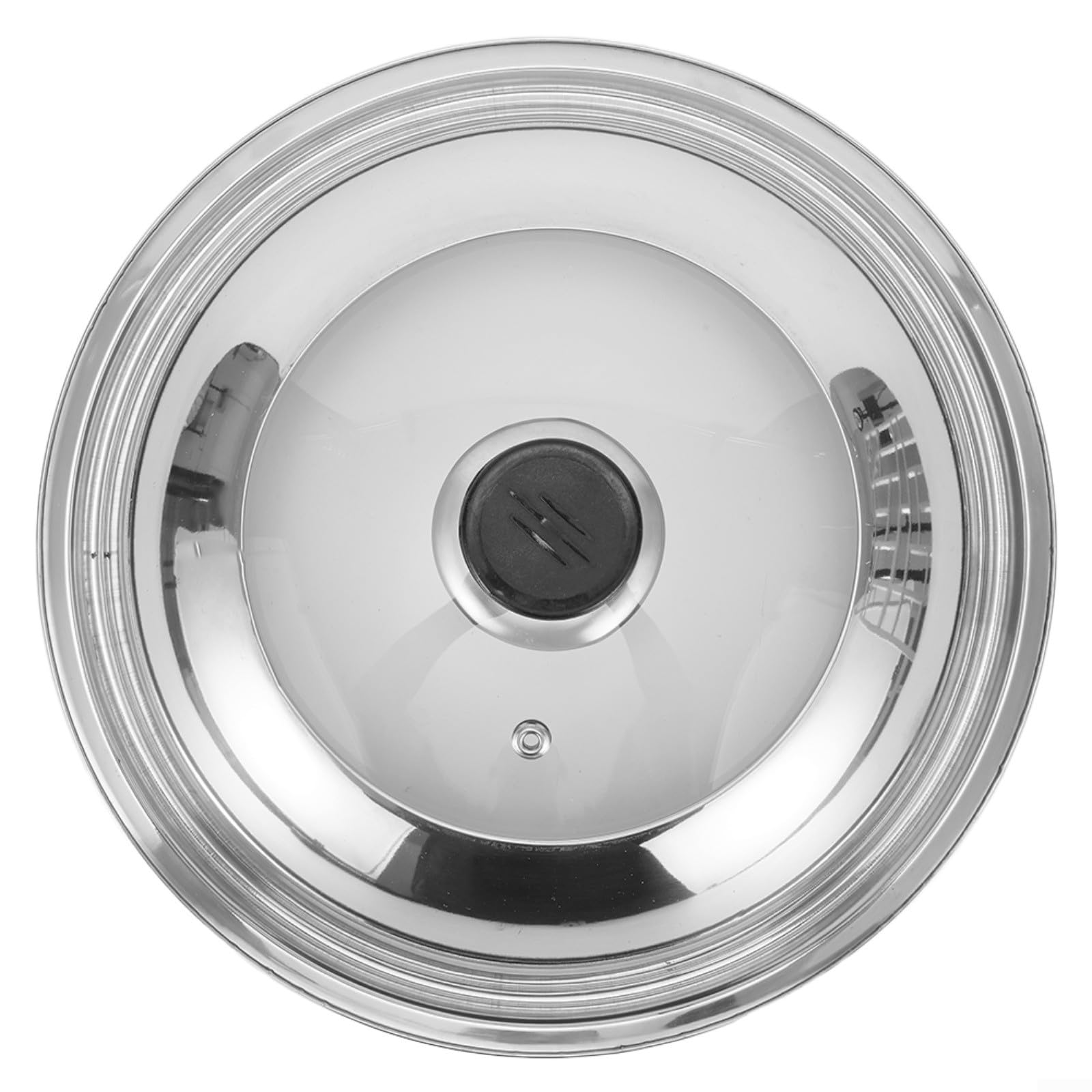 28/30/32/34/36/38 cm Stainless Steel Wok Lid - Replacement Cookware Accessory for Stir Fry, Deep Frying & Asian Cooking - Universal Fit for Most Woks (32cm)