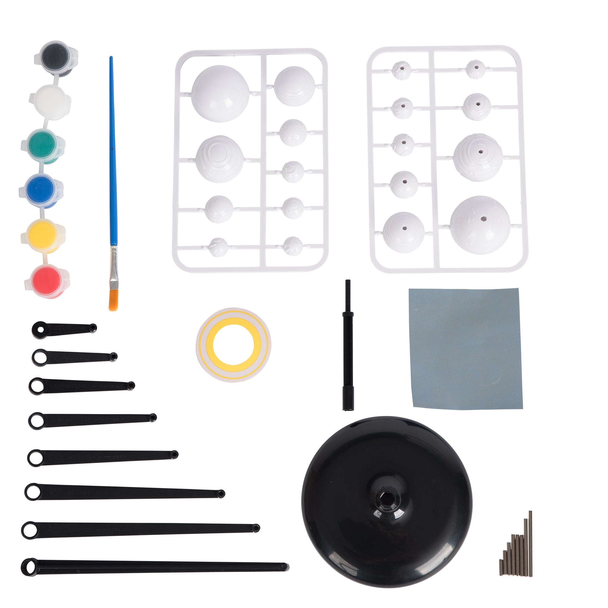 HEEBIE JEEBIES Creator Solar System Model Kit - Educational STEM Toy for Kids & Adults - Perfect for Science Classrooms, Home Learning & Astronomy Enthusiasts