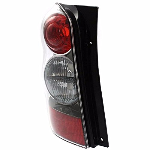 2004-2006 MAZDA MPV Driver Side OEM Replacement Taillight Rear Lamp MA2818109 with Rocker Molding - Perfect Fit, Direct Replacement for Broken or Damaged Tail Lights - Enhances Safety and Visibility for Night Driving