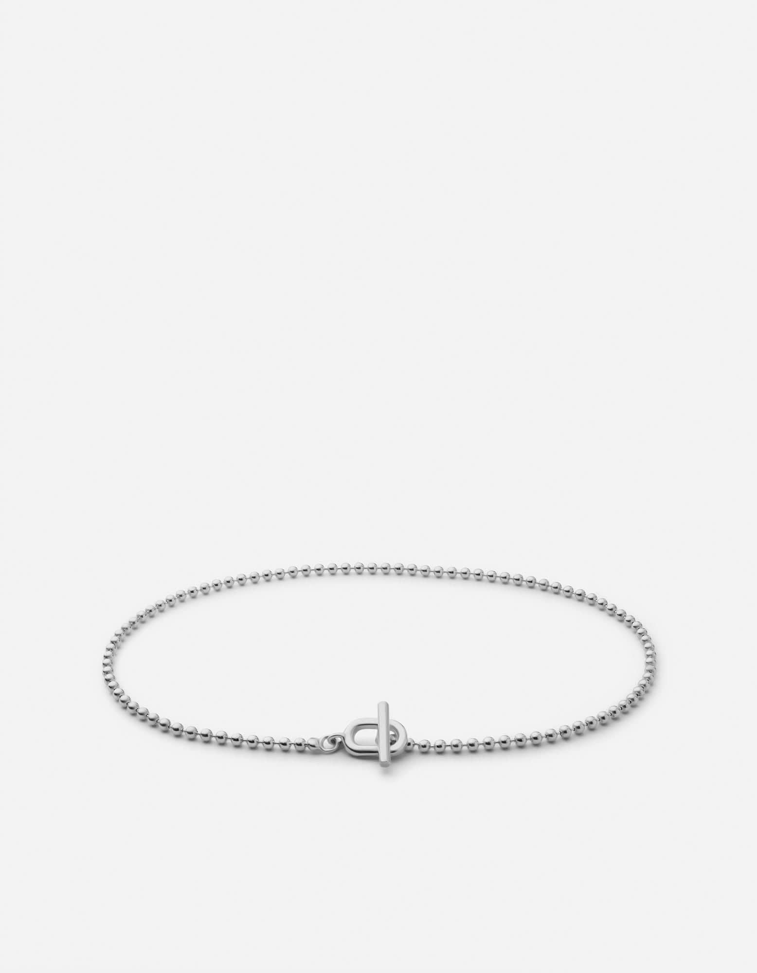 1.5mm Sterling Silver Chain Bracelet for Women - Dainty & Elegant Jewelry Gift for Everyday Wear, Parties & Special Occasions