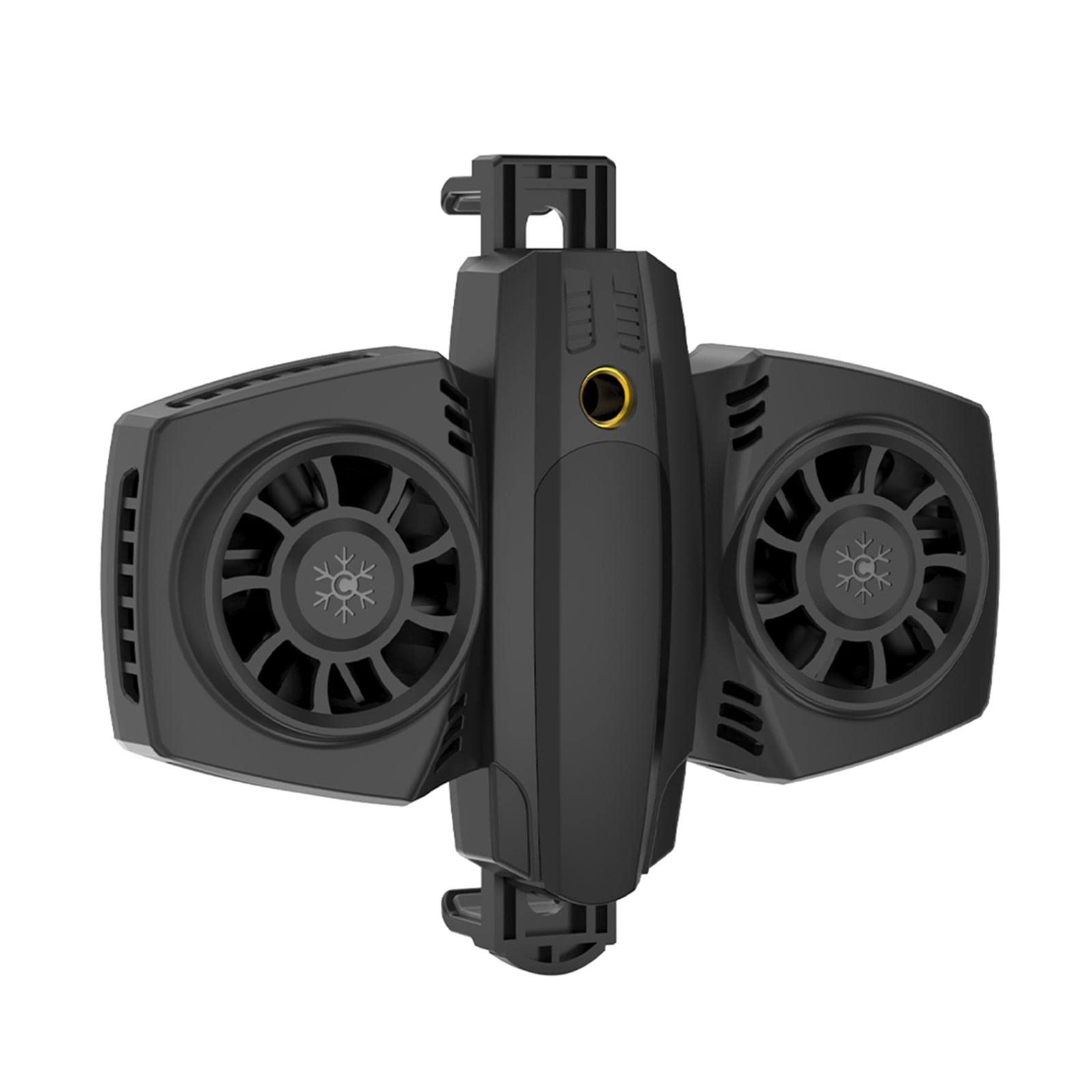 Dual Cooling Chip Semiconductor Phone Cooler - 2022 Black Gaming Phone Radiator for Enhanced Performance | Perfect for Mobile Gaming & Overheating Prevention