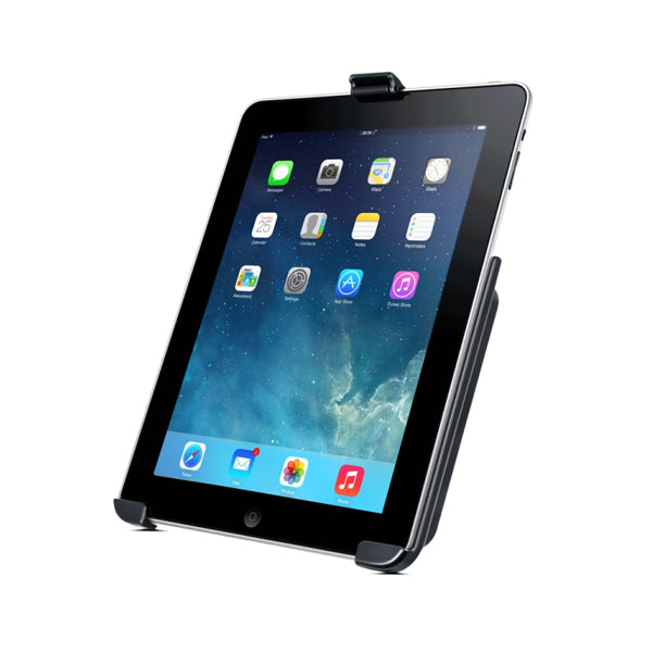 RAM EZ Roll'r™ Apple iPad 2/3/4 Cradle Mount (RAM-HOL-AP15U) - Secure Tablet Holder for Car, Boat & RV Travel