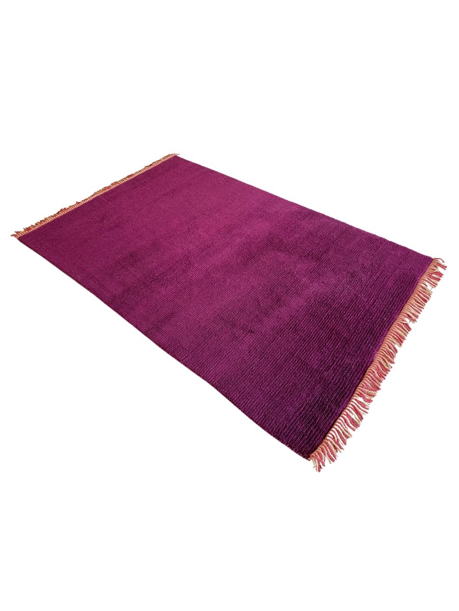 Handmade Gabbeh Rug 6.7x4.5 Feet - Authentic Persian Wool Carpet for Living Room, Bedroom & Boho Decor - Soft & Durable Floor Covering for Home & Office