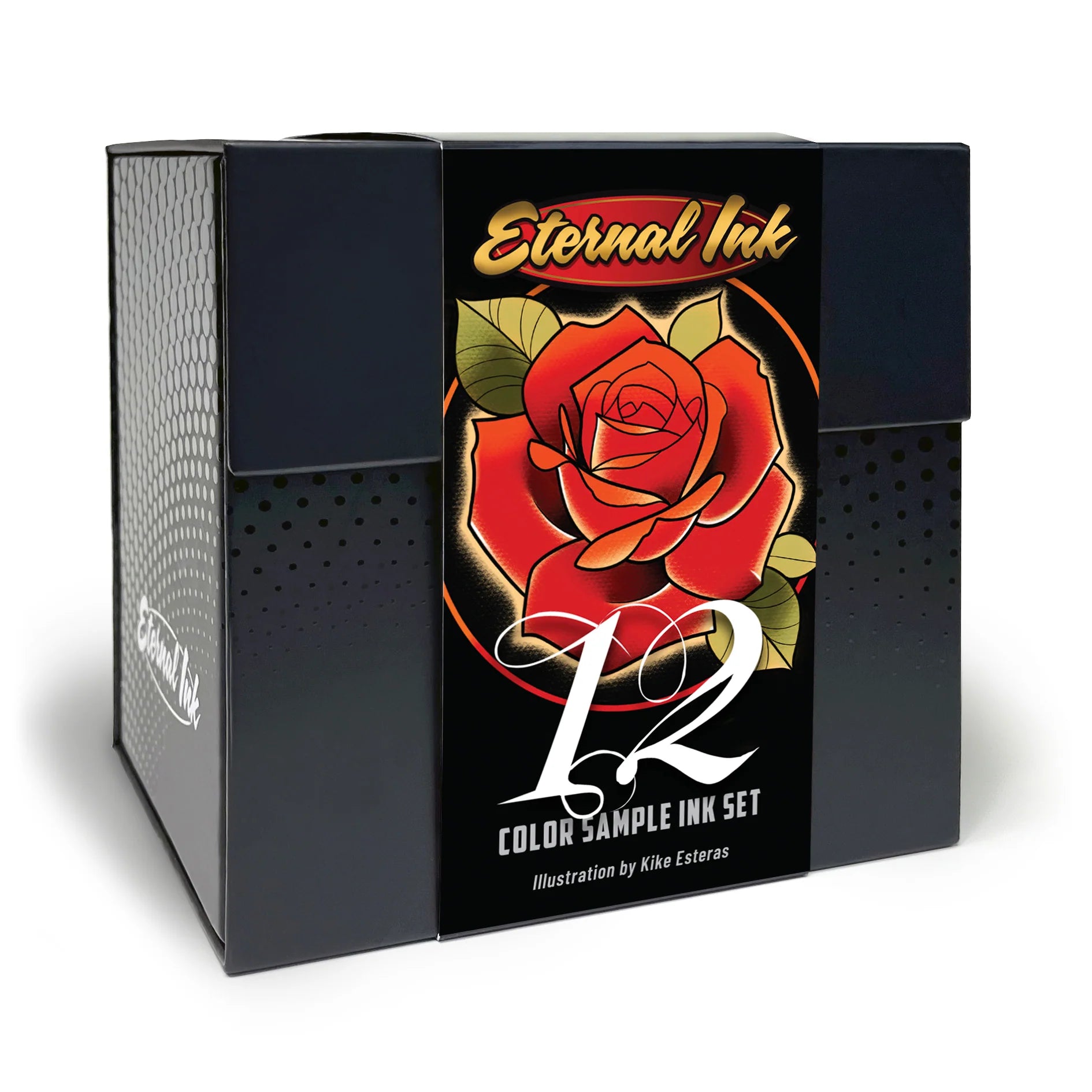 Eternal Ink Sample Set - Premium Tattoo Ink Collection for Artists & Beginners - Perfect for Tattoo Practice, Training & Professional Use