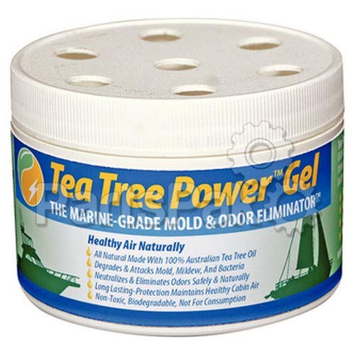 Tea Tree Power Gel 8oz - Natural Acne Treatment & Skin Soothing Solution for Face & Body - Perfect for Oily Skin, Breakouts & Post-Shave Care