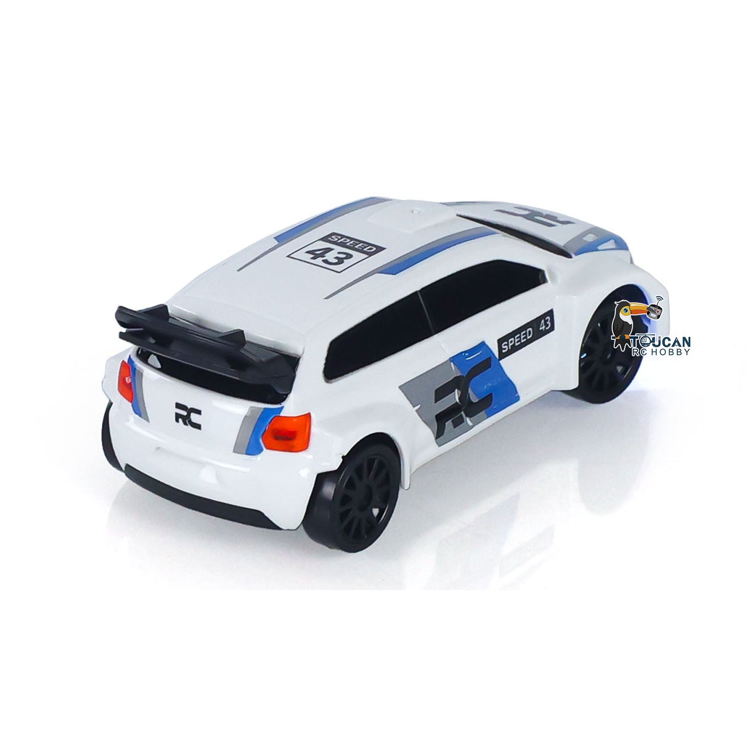 2.4GHz Mini RC Drift Car - 1/43 Scale High Speed 4WD Remote Control Racing Vehicle with Gyroscope & LED Lights - Ready to Run Toy Car for Kids & Adults - Perfect for Indoor Racing, Drift Challenges & Backyard Fun (US Stock)