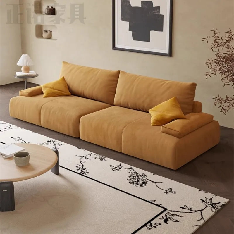Classic Lazy Lounge Sofa Set - Comfortable Modern Living Room Furniture for Relaxation | Perfect for Small Apartments, Home Theater & Cozy Spaces
