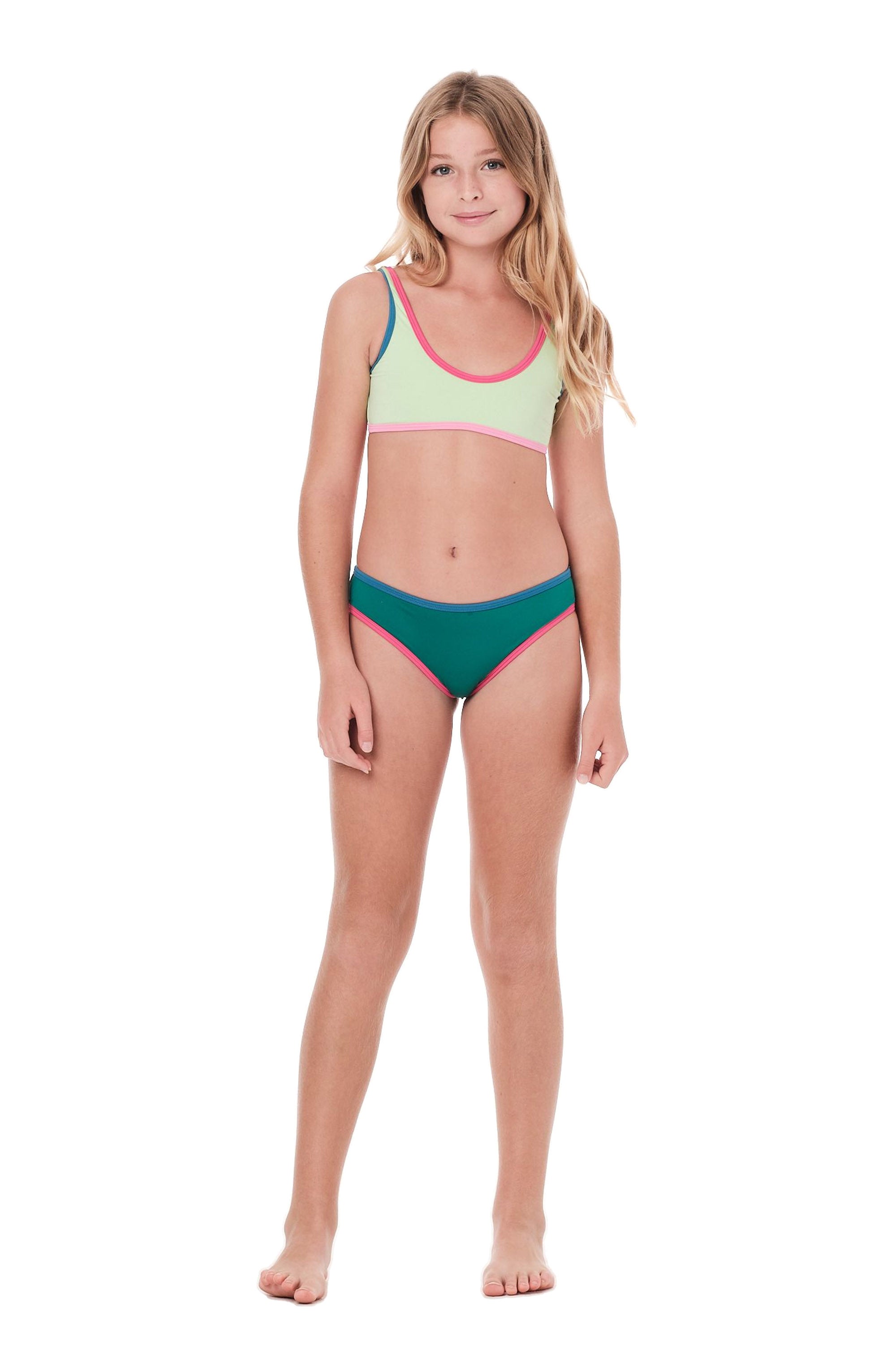 Stylish Jade Bikini Set for Women - Swimwear for Beach, Pool & Vacation - Final Sale