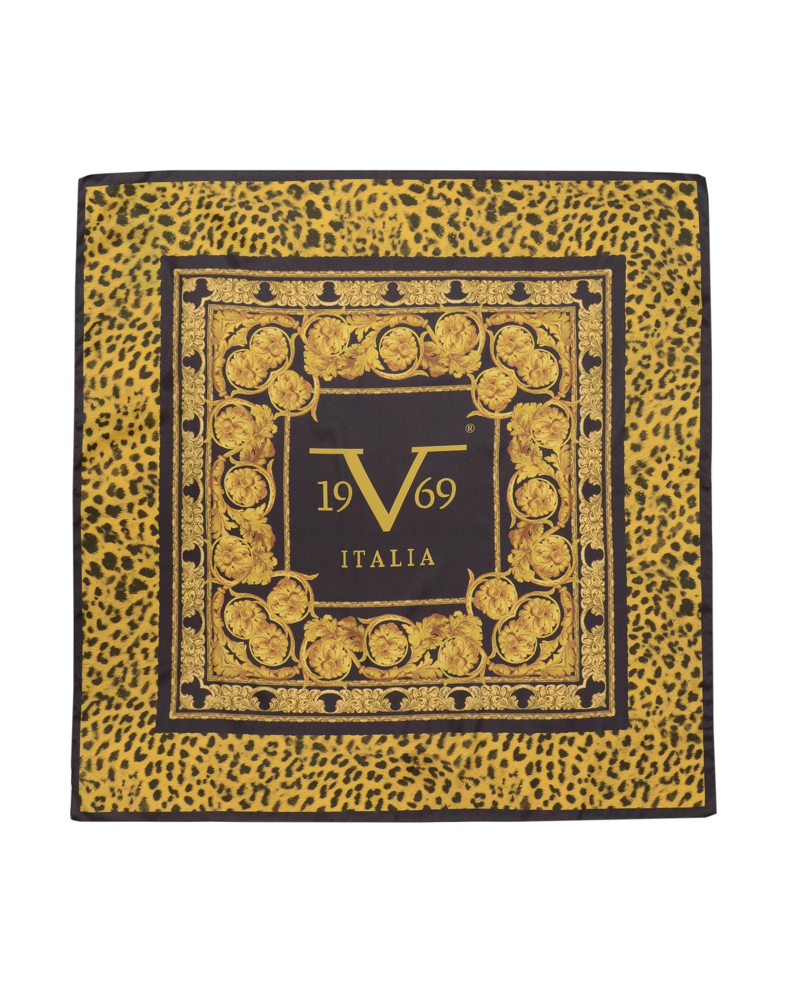 Stylish Animal Print Polyester Foulard Scarf - One Size Fits All - Perfect for Women's Fashion Accessories, Office Wear & Casual Outfits