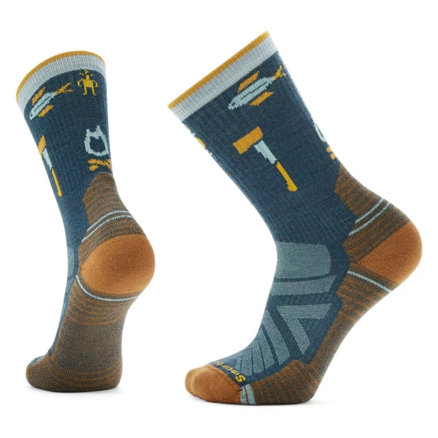 Premium Hiking & Camping Crew Socks - Moisture-Wicking, Cushioned Outdoor Socks for Men & Women - Perfect for Backpacking, Trekking & Adventure Travel