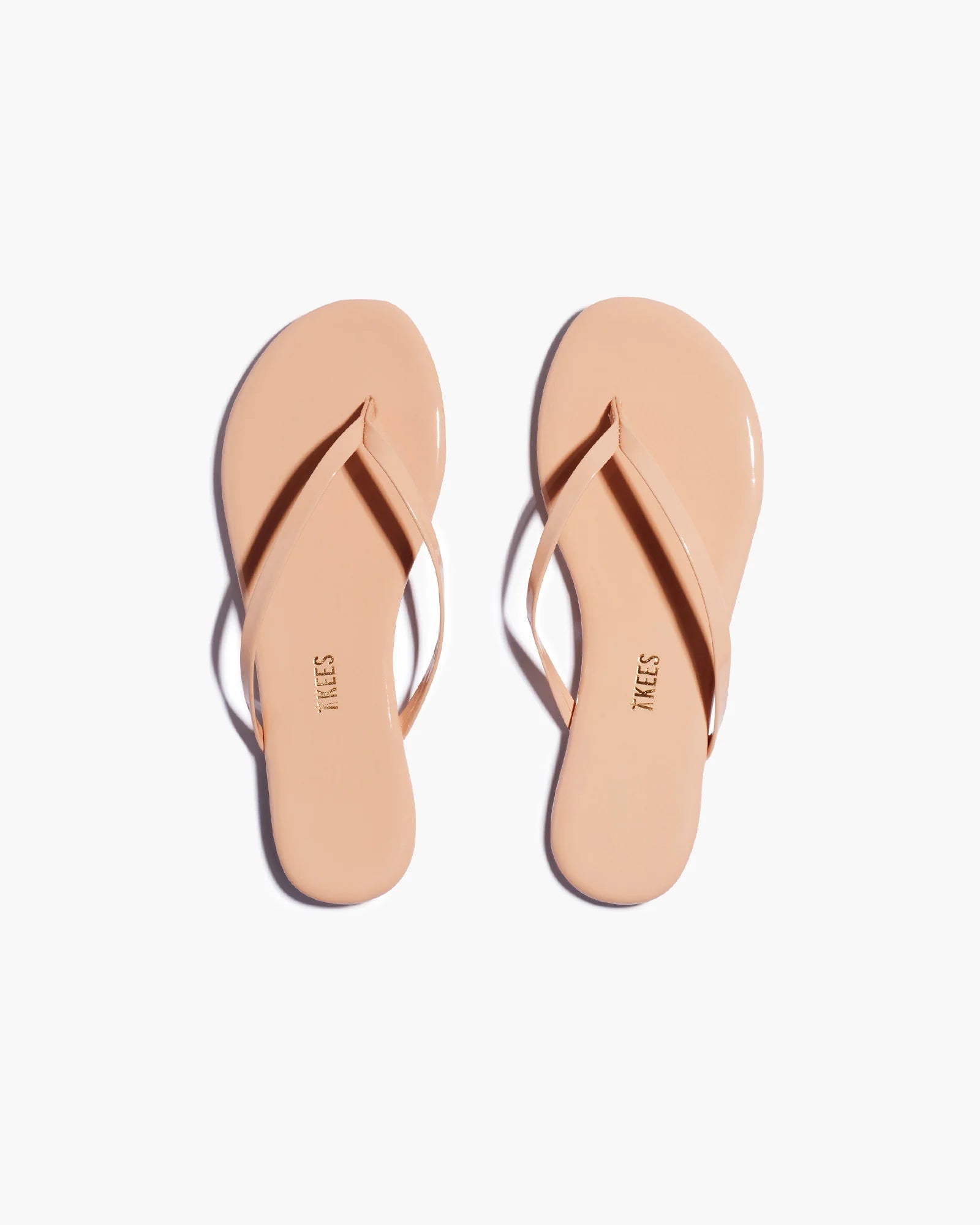 Tkees Foundations Gloss Flip Flop Sandals for Women - Sunkissed Color | Comfortable Summer Beach Sandals for Pool, Vacation & Casual Wear