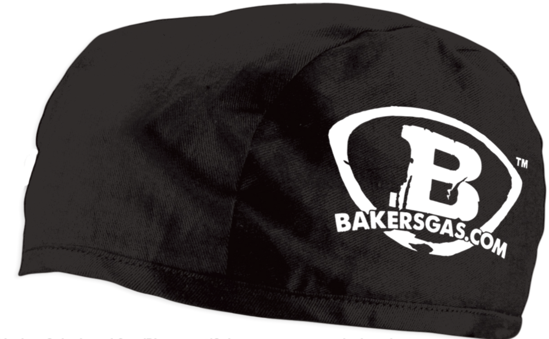 Black Stallion SofTop Baker's Beanie Cap - Soft Stretchy Chef Hat for Baking & Cooking - Perfect for Bakers, Chefs, and Kitchen Professionals