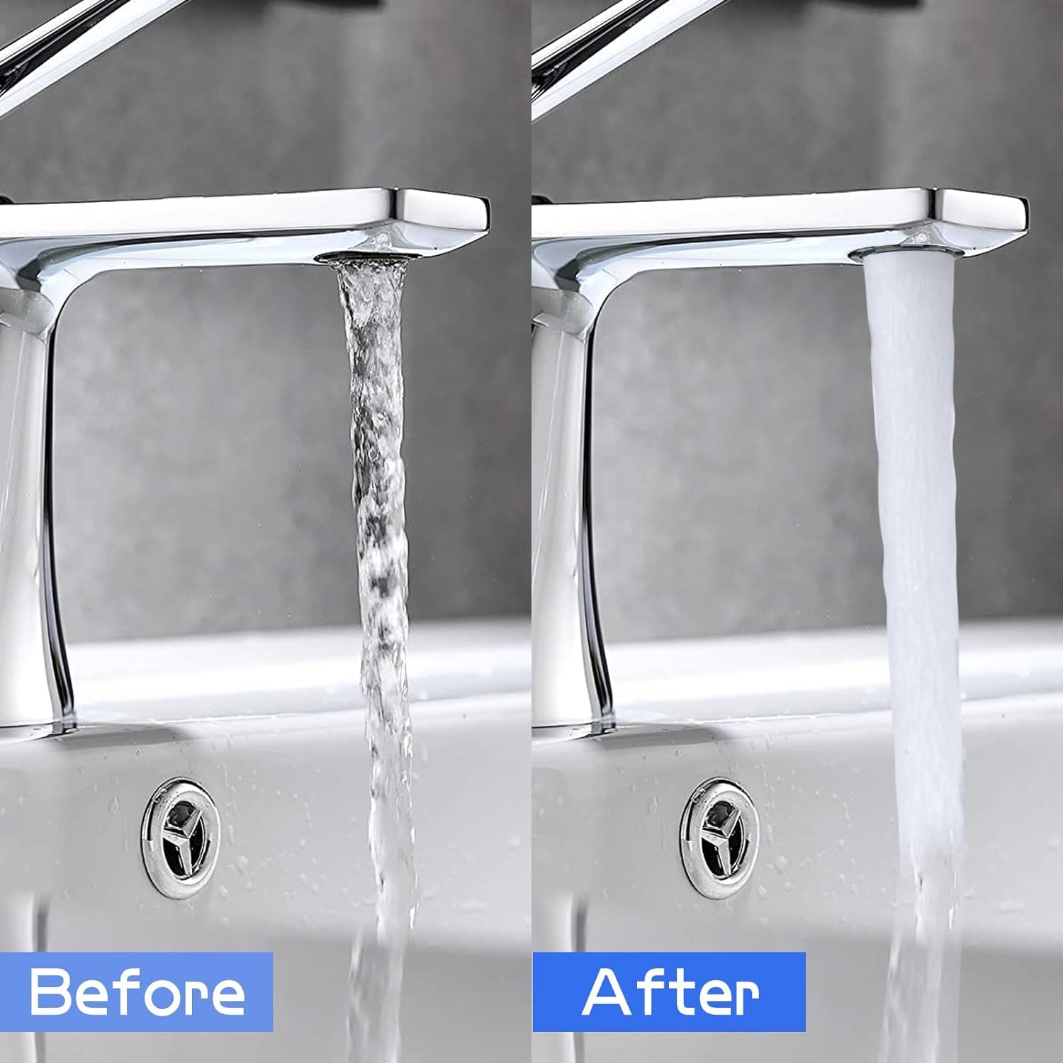 5PCS 18.2mm/0.72inch Plastic Faucet Aerators - Male Thread Flow Restrictor Replacement for Bathroom & Kitchen Sink - Water Saving Showerhead Adapter for Better Water Pressure Control (Ideal for Home, RV & Outdoor Use)