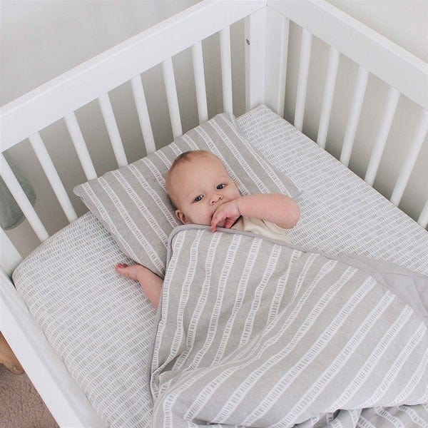 Elys & Co Soft Organic Cotton Crib Sheet - Single Pack for Baby Crib Mattress | Breathable & Hypoallergenic Nursery Bedding | Perfect for Newborns, Toddlers & Daycare Use