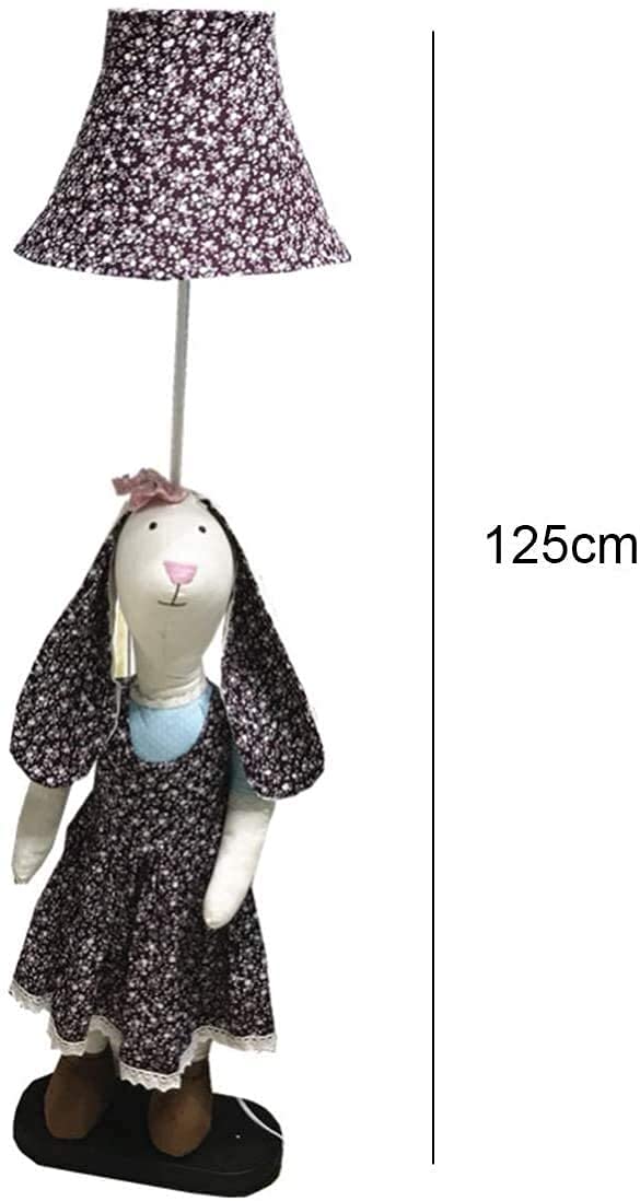 Cartoon LED Floor Lamp for Kids Room - Modern Minimalist Desk & Bedside Light with Button Switch - Perfect for Study, Living Room & Bedroom Decor