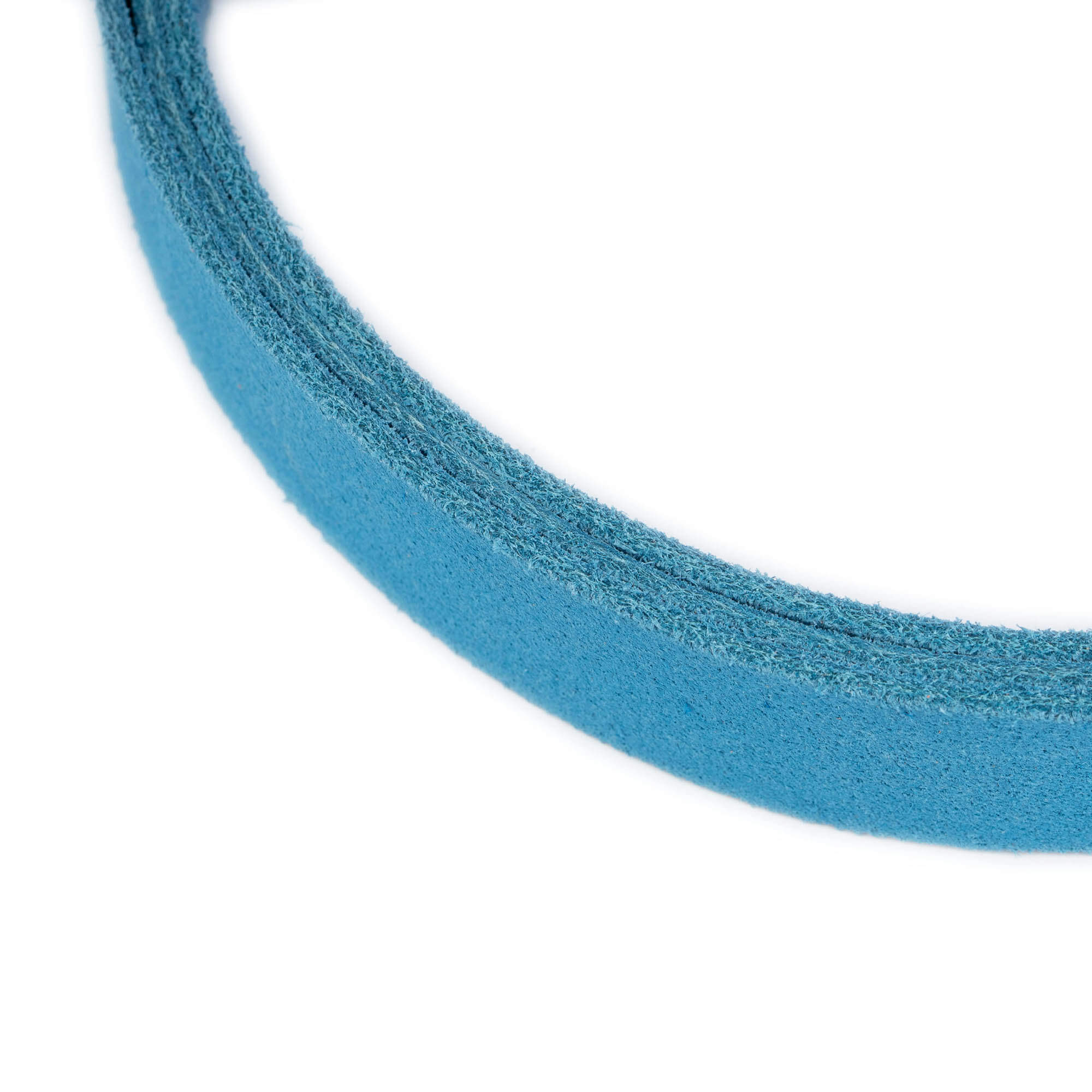 2.5 cm Azure Blue Suede Leather Belt Strap Replacement for Ferragamo Buckles - Women's Fashion Accessory for Office, Casual & Special Occasions