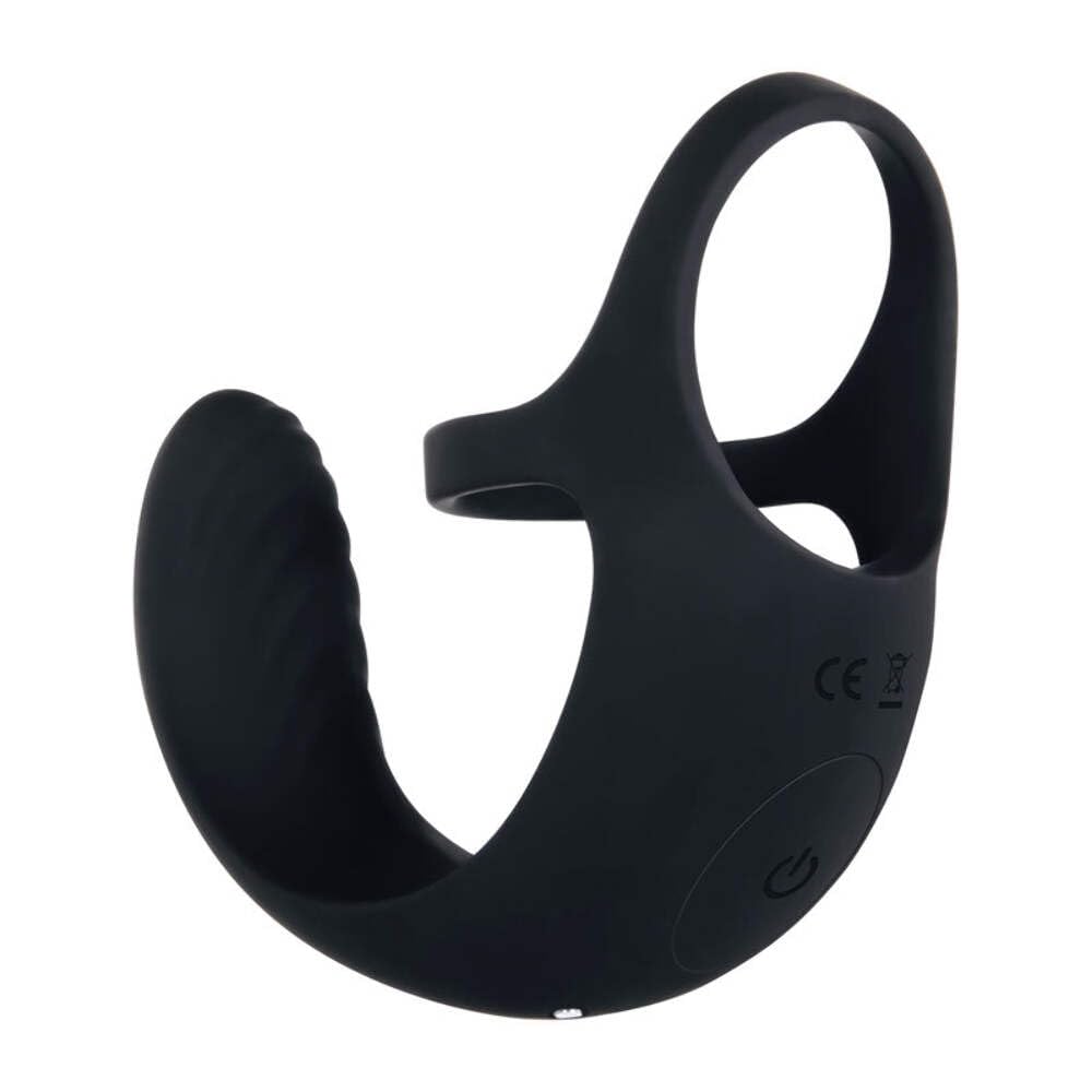 Zero Tolerance Silicone Rechargeable Vibrating Ball Cradle with Remote Control - Black | Adult Pleasure Toy for Couples & Solo Play | Enhance Intimacy & Sensual Massage