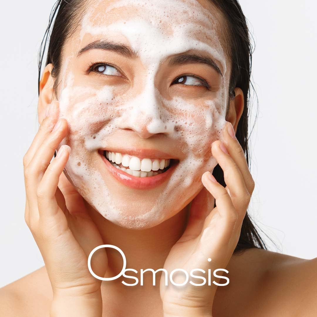 Osmosis CLEANSE Gentle Facial Cleanser with Coconut Oil - Hydrating Face Wash for Dry & Sensitive Skin - Removes Impurities Without Stripping Moisture | Perfect for Daily Skincare Routine & Post-Workout Refresh