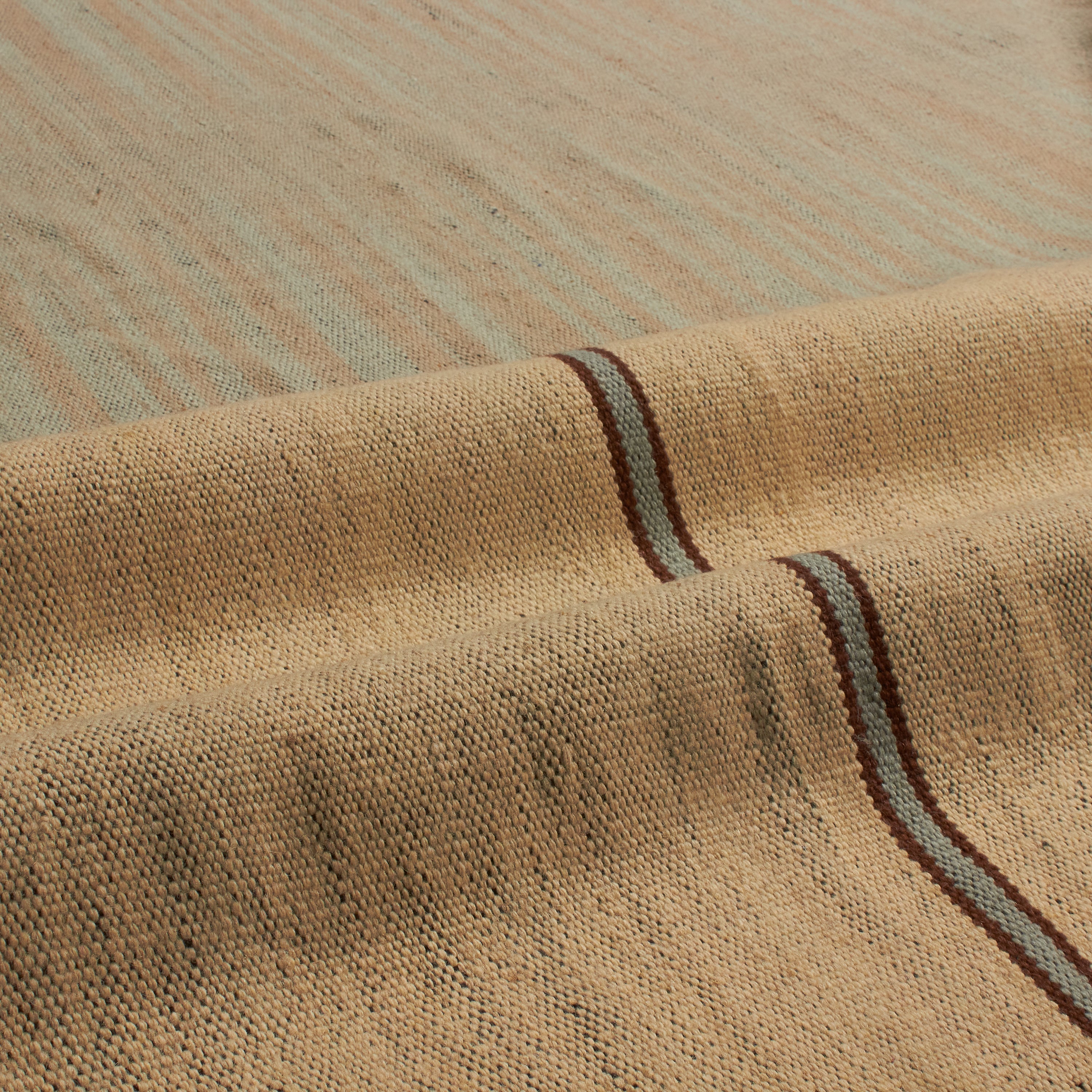 Amara Ivory/Taupe Linen Throw Blanket - Soft & Cozy for Bed, Couch & Home Decor - Perfect for Living Room, Bedroom & Gifting