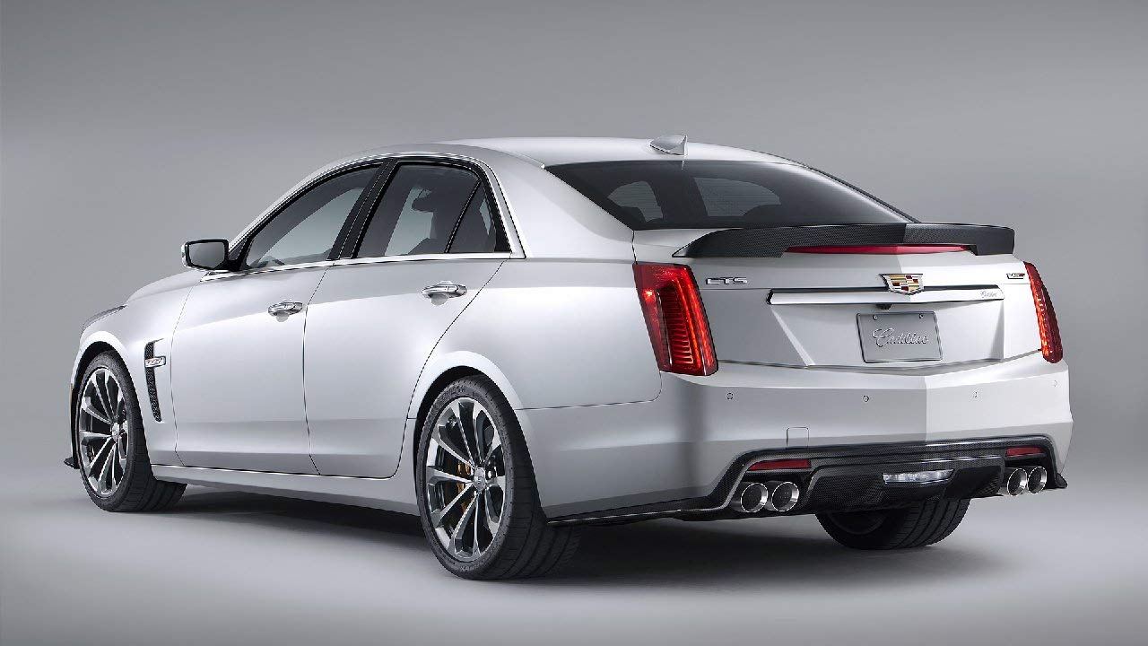 **Lilarama USA 2016 Cadillac CTS V8 Supercar Sedan Giant Wall Art Poster - Classic Car Decor for Home, Office & Man Cave**