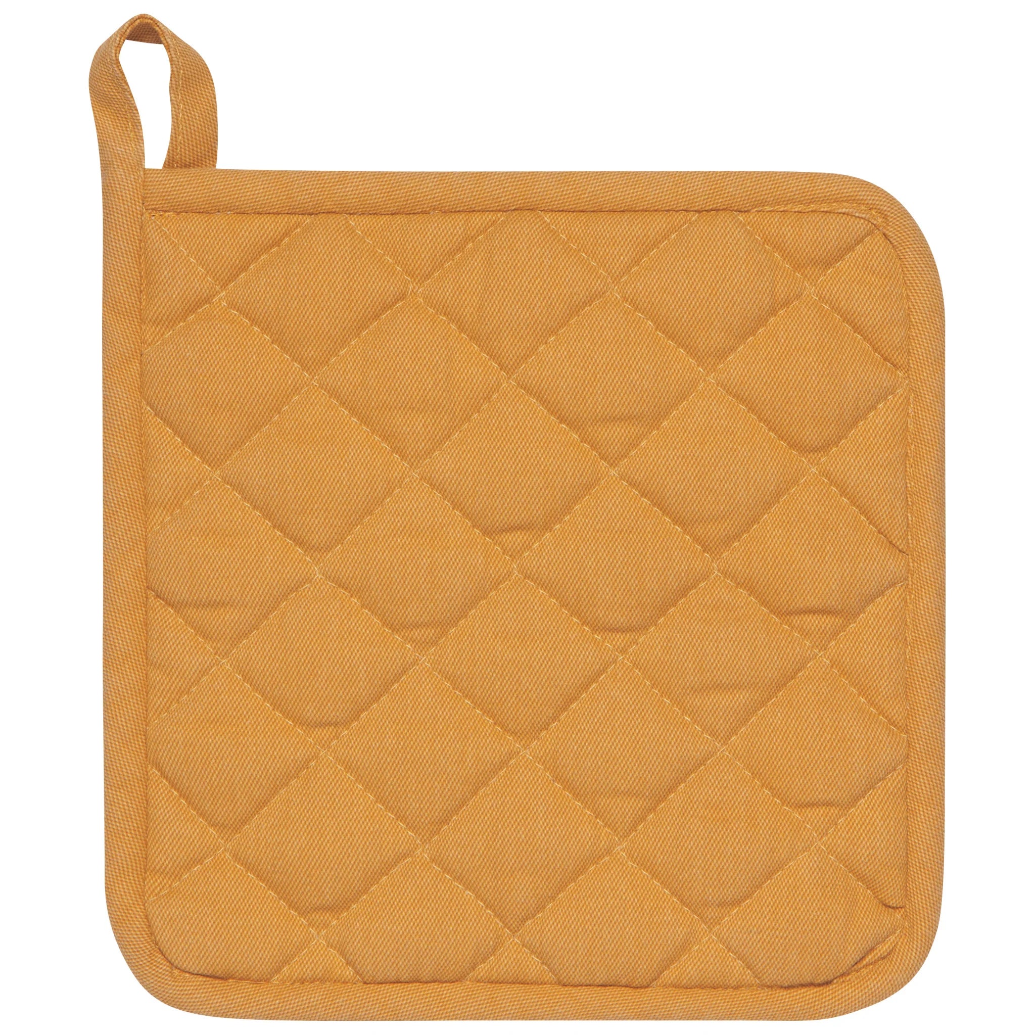 Premium Stonewash Heirloom Ochre Oven Mitt & Potholder Set - Heat Resistant Kitchen Accessories for Baking, Cooking & Grilling - Perfect for Holiday Gifts & Home Decor