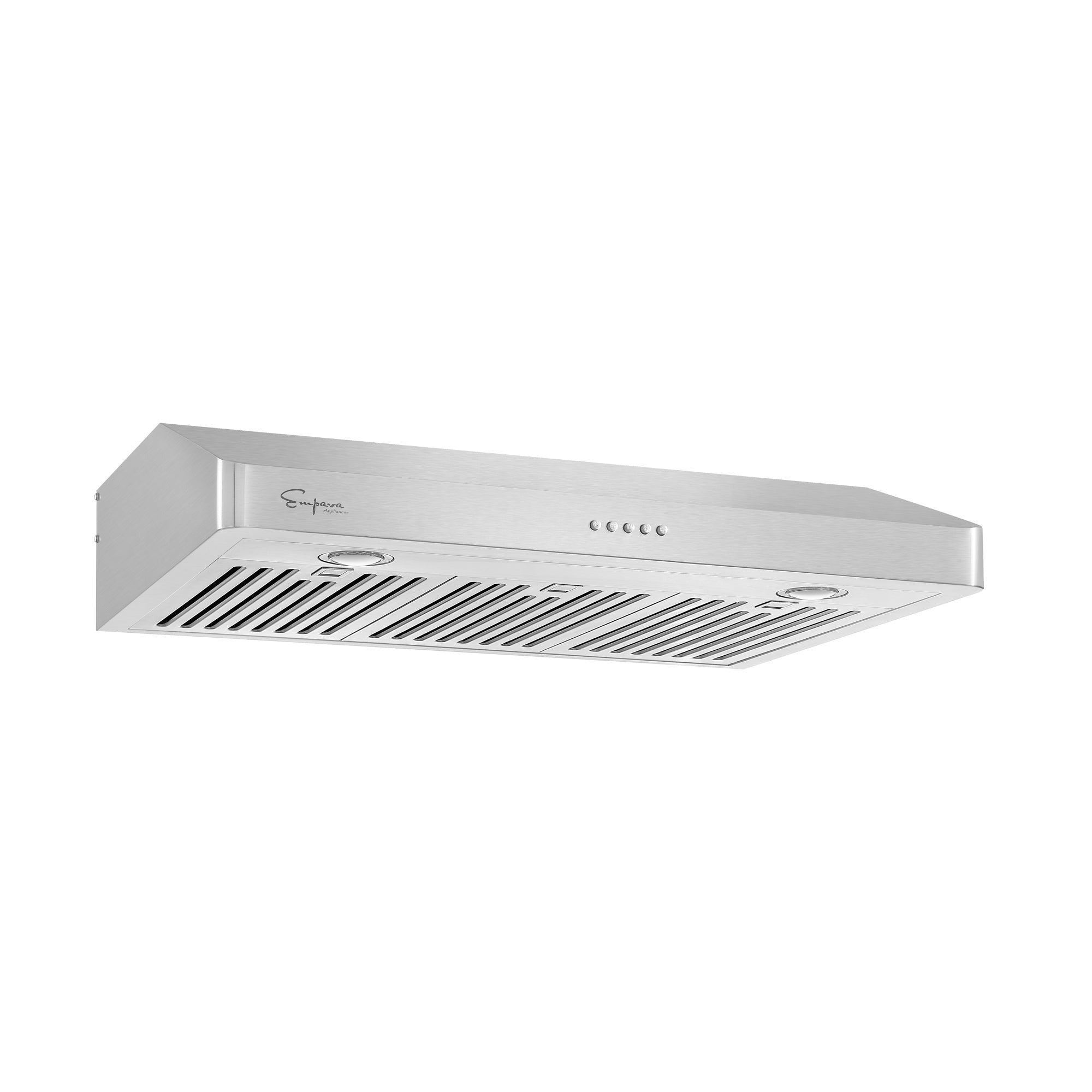 Empava 30 Inch Stainless Steel Ducted Under Cabinet Range Hood - 30RH11 - Powerful Kitchen Ventilation for Smoke & Odor Removal - Perfect for Home Cooking, Grilling & Baking