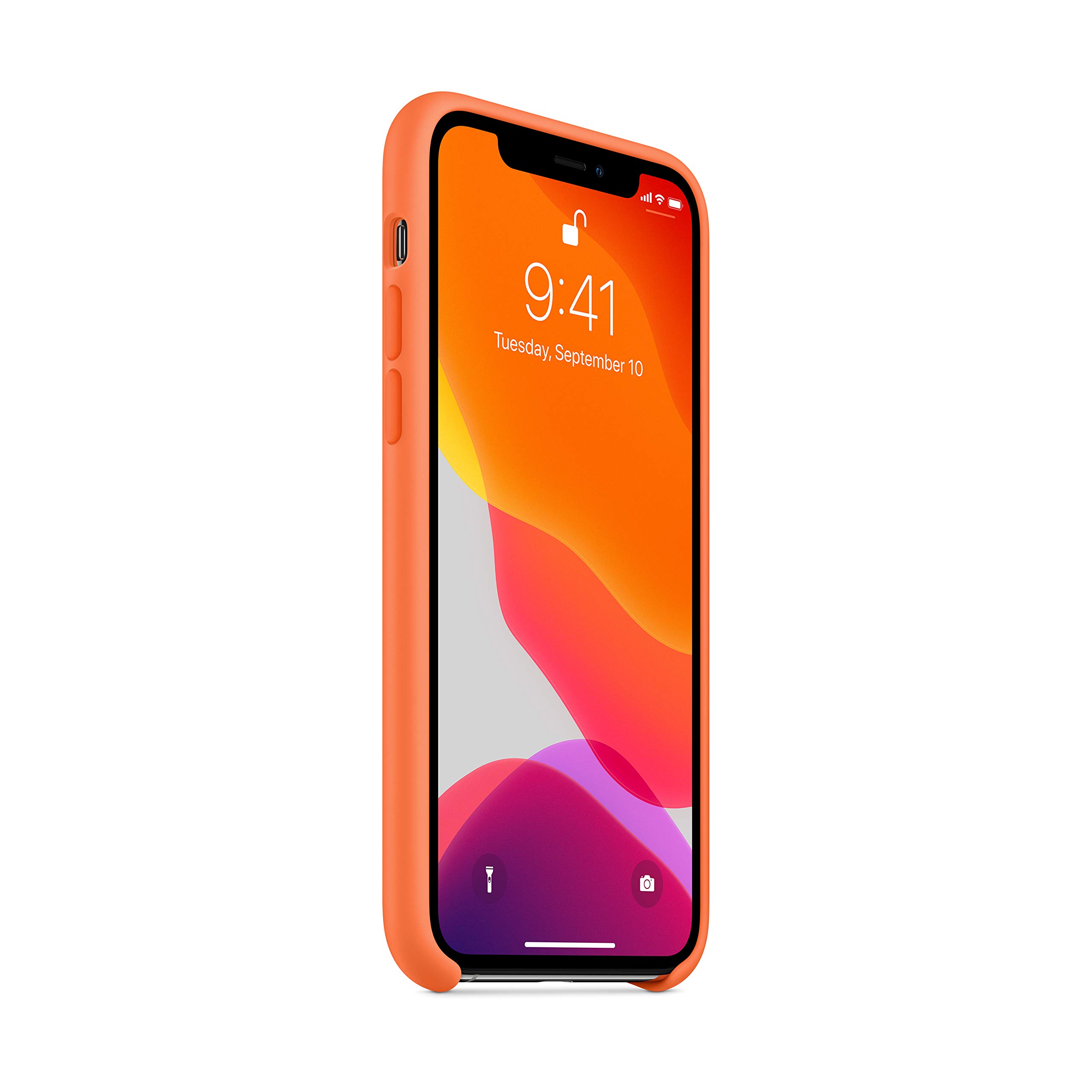 Apple iPhone 11 Pro Silicone Case - Shockproof Protective Cover with Vitamin C Color | Perfect for Everyday Use, Travel & Outdoor Activities
