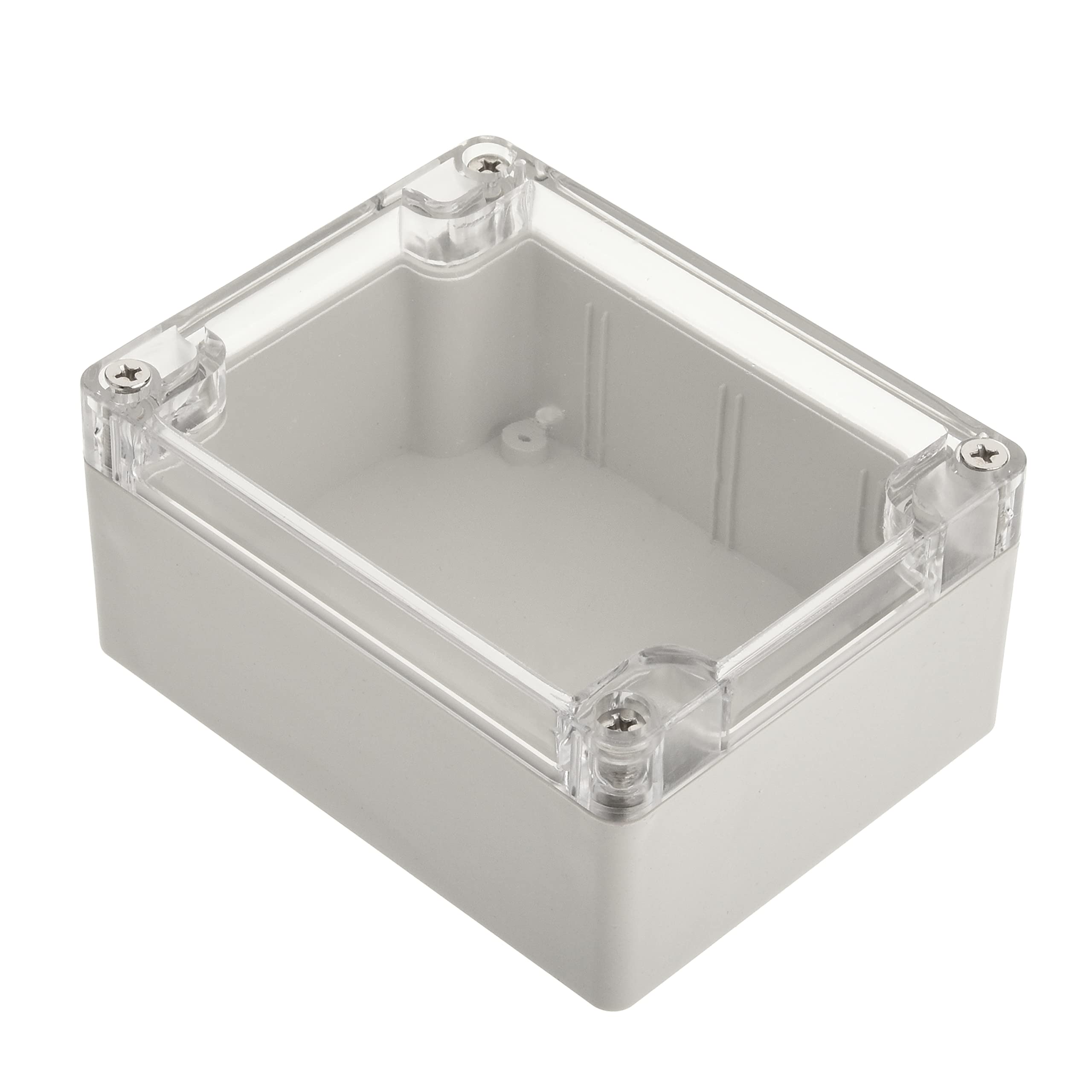 Waterproof ABS Junction Box IP65 - 4.53x3.54x2.17 Inch for Outdoor Electrical Projects