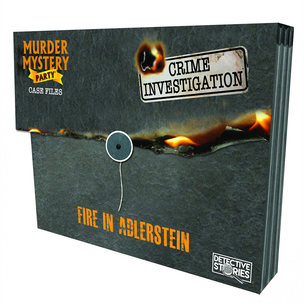Unsolved Crime Case Files: The Adlerstein Fire Mystery - Perfect for Mystery Enthusiasts & Crime Scene Investigators