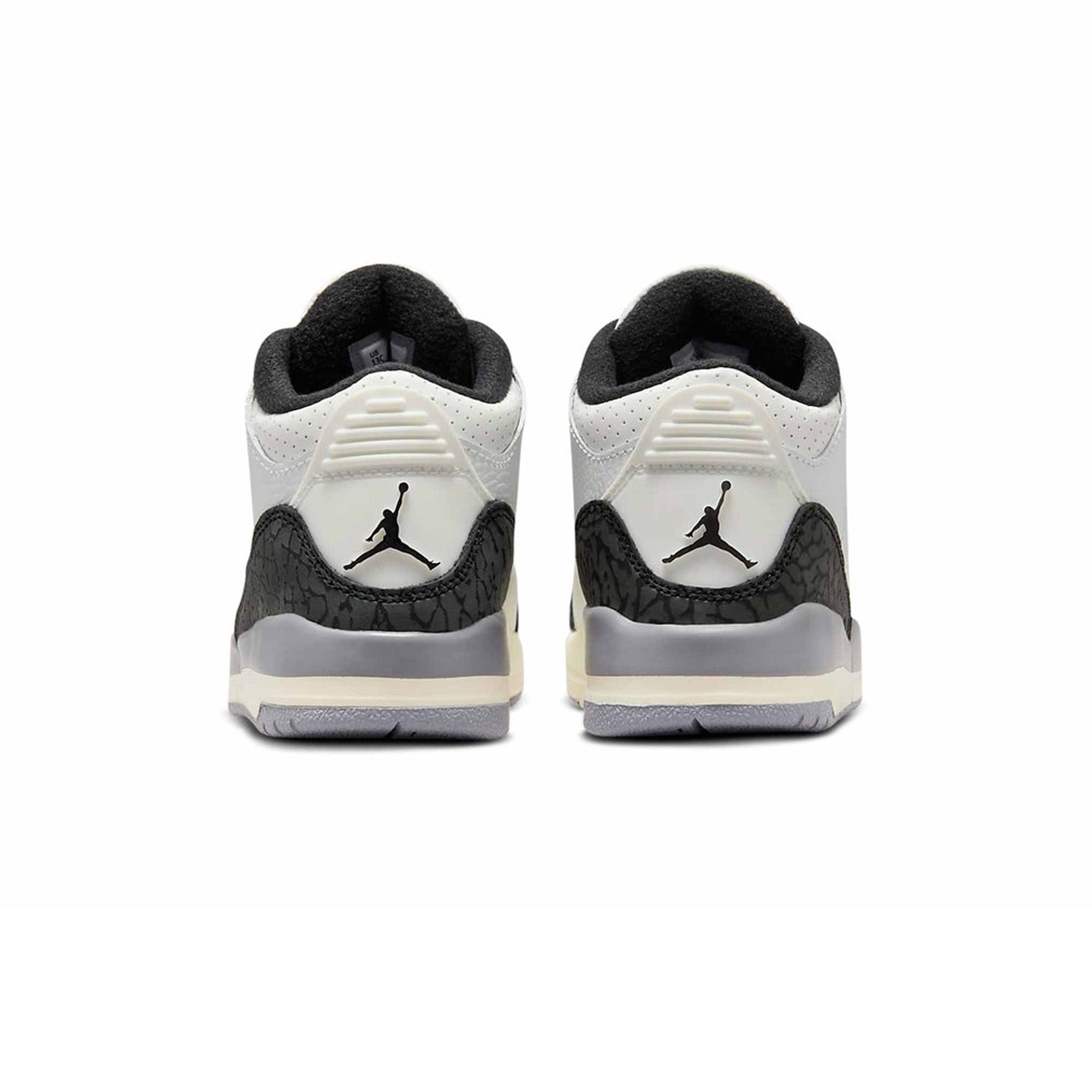 Air Jordan 3 Retro 'Cement Grey' PS Sneakers (2024) - Men's Basketball Shoes for Casual Wear & Street Style Fashion
