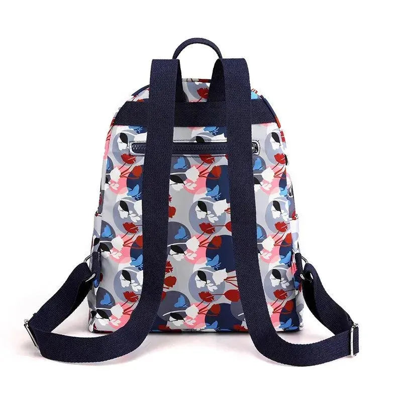 Stylish Waterproof Women's College Backpack for School, Travel & Outdoor Adventures - Lightweight Laptop Bag with USB Charging Port