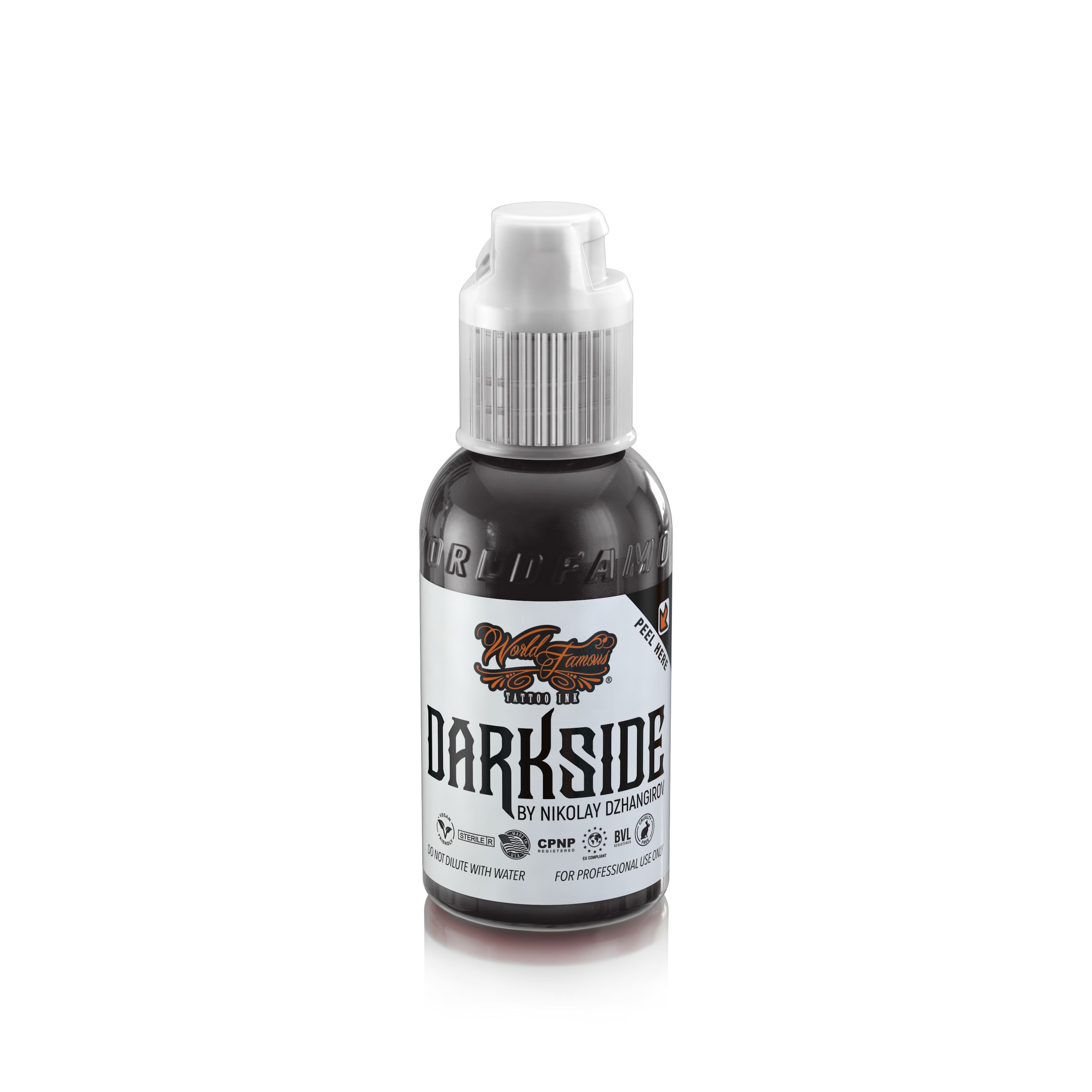 Premium Darkside Ink Set by Nikolay Dzhangirov - World Famous Tattoo Artist - Professional Tattoo Ink Kit for Artists & Beginners - Perfect for Tattooing, Body Art & Permanent Makeup