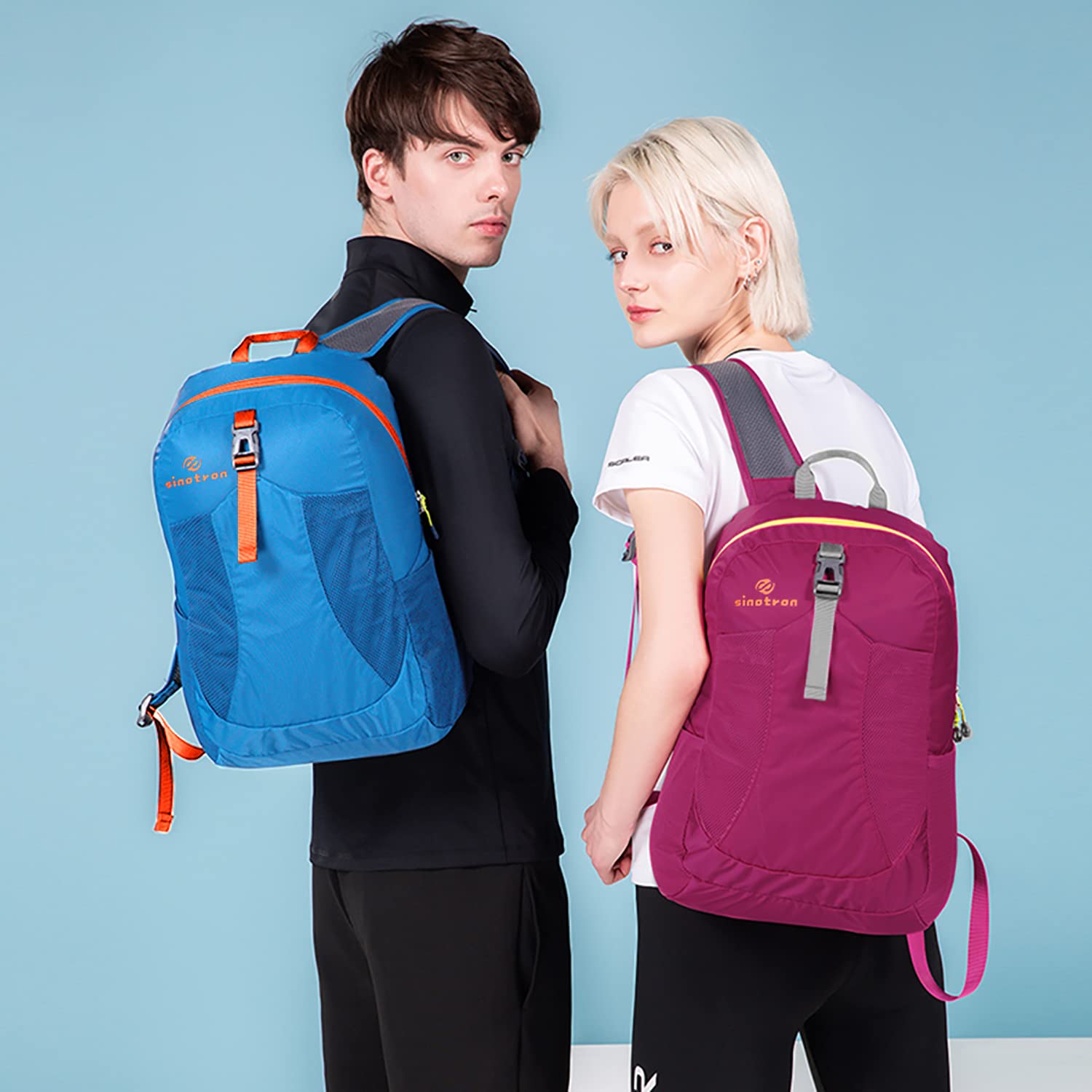 Sinotron 22L Lightweight Packable Hiking Backpack - Compact Daypack for Women & Men - Perfect for Travel, Camping, Hiking & Outdoor Adventures
