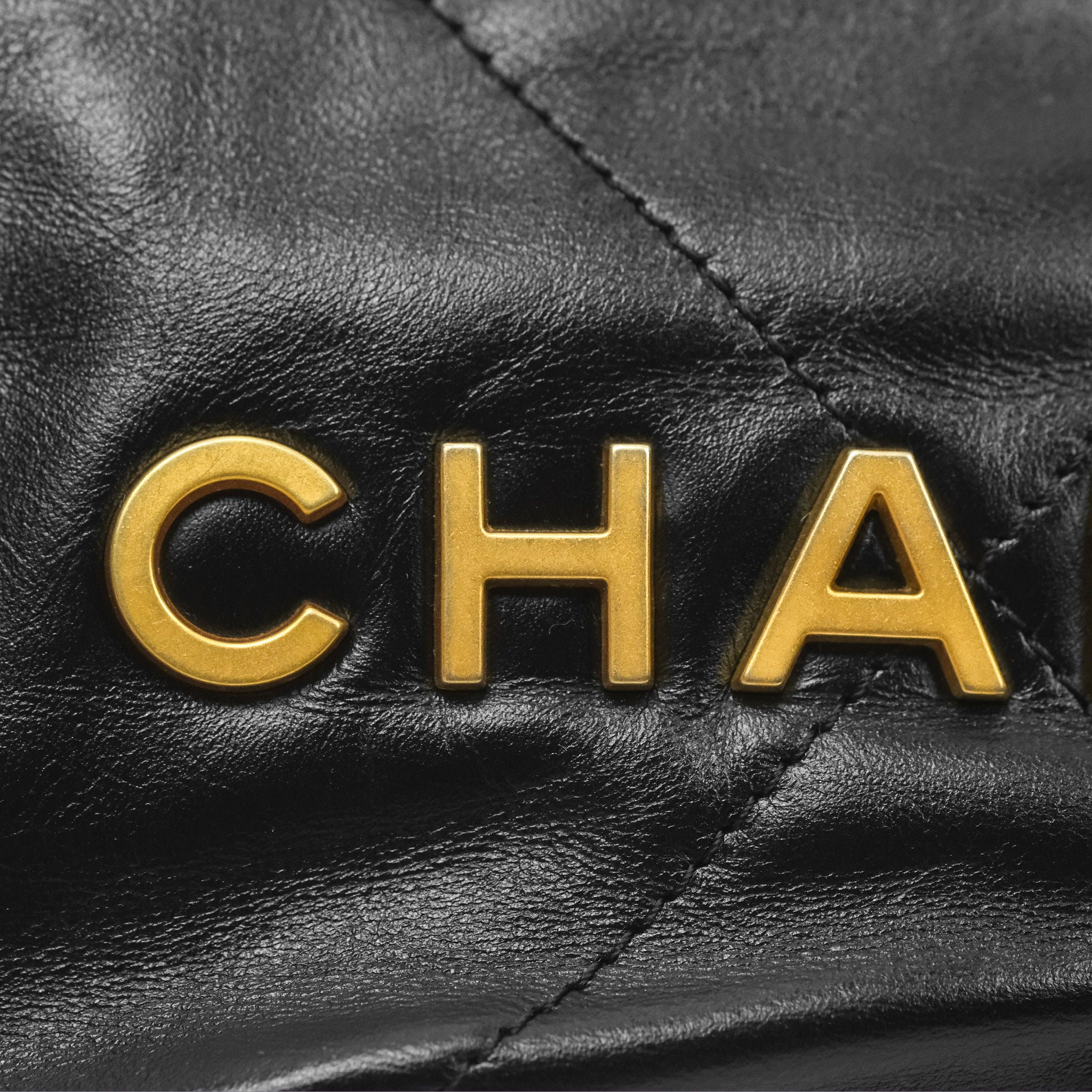 Chanel 22 Mini Bag Black Shiny Crumpled Calfskin Leather Crossbody Purse - Luxury Designer Handbag for Women, Perfect for Parties, Date Nights & Special Occasions