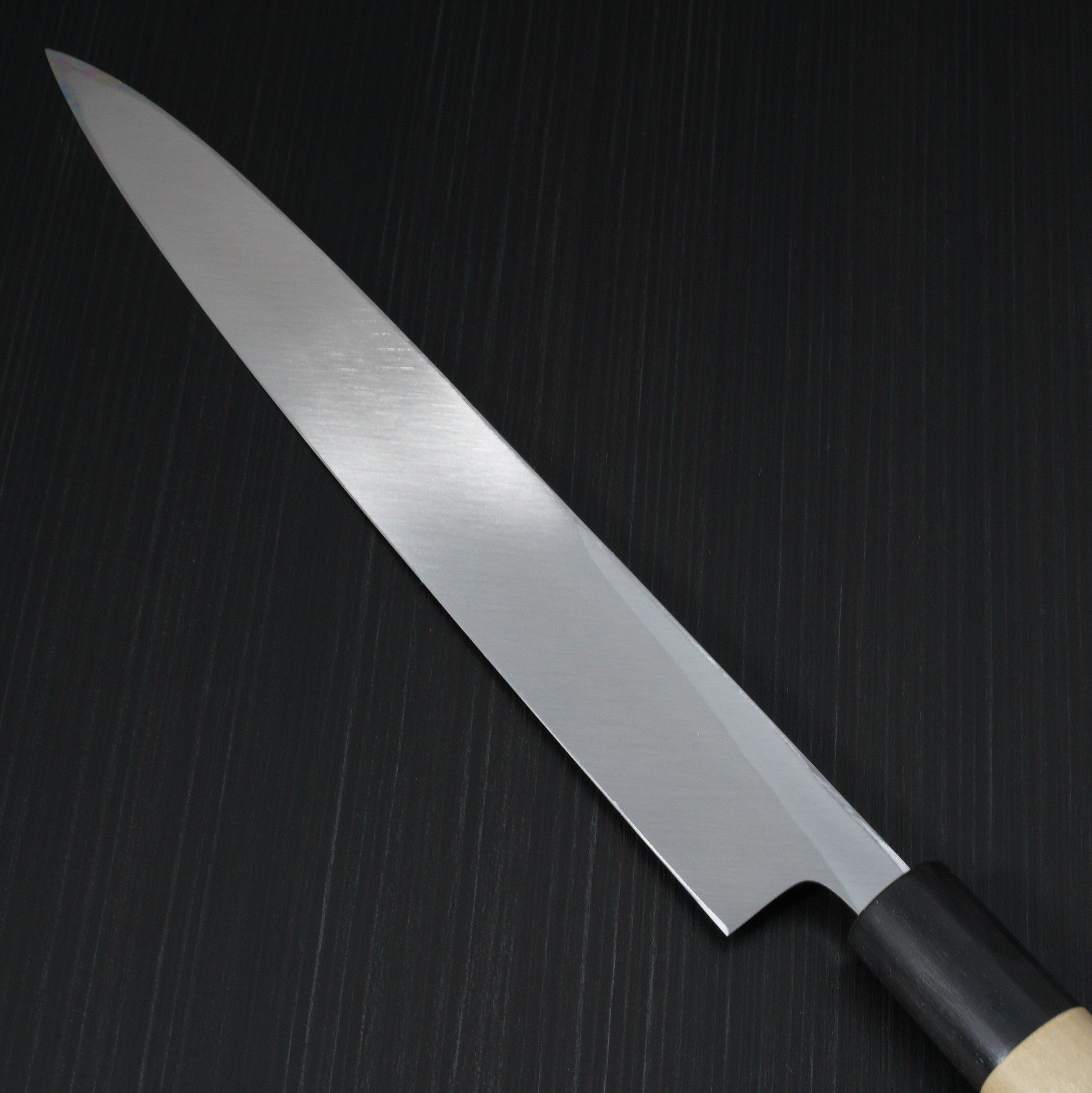 Premium Yoshihiro Jyosaku Shirogami White Steel #2 Sashimi Yanagiba Knife 240mm - Japanese Handcrafted Chef Knife for Sushi, Sashimi & Precision Cutting - Perfect for Professional Chefs & Home Cooking Enthusiasts