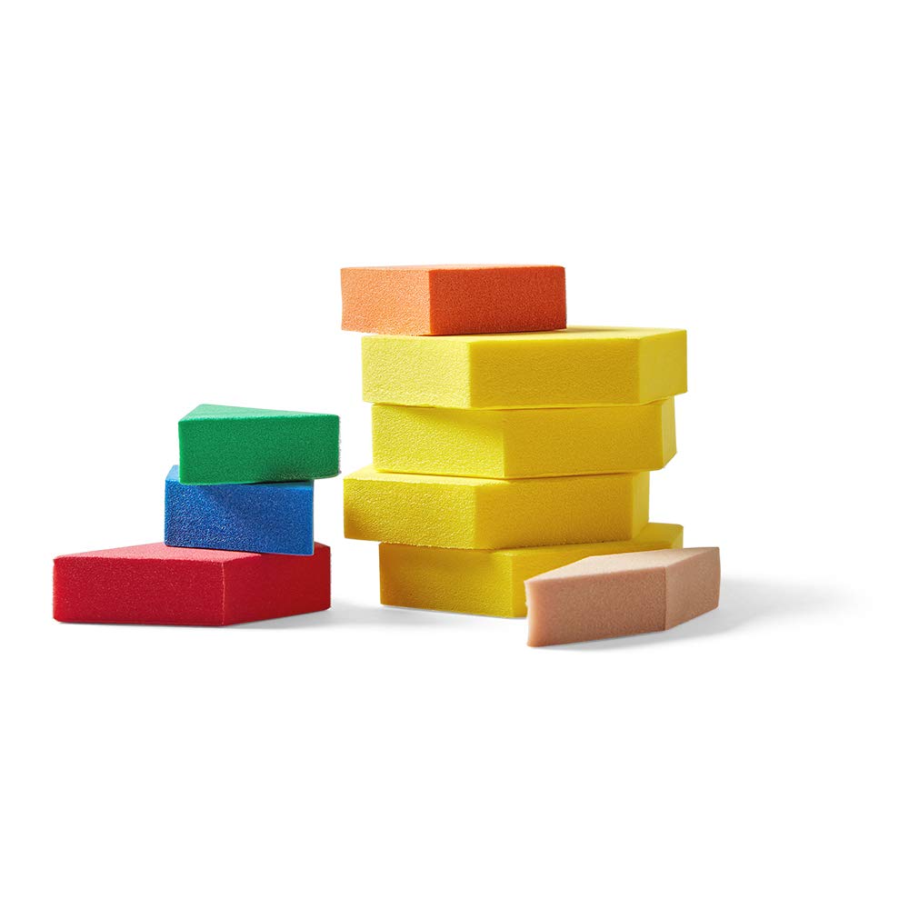 Foam Pattern Blocks for Kids - 1,250 Piece Educational Shapes Set for Kindergarten, Montessori & Classroom Learning - Geometric Shapes, Symmetry & Pattern Recognition Toys - Perfect for Math Activities, Homeschooling & Early Childhood Development