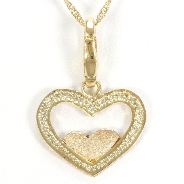 18K Yellow Gold and White Gold Necklace for Women - Elegant Layering Jewelry for Daily Wear, Parties, and Special Occasions