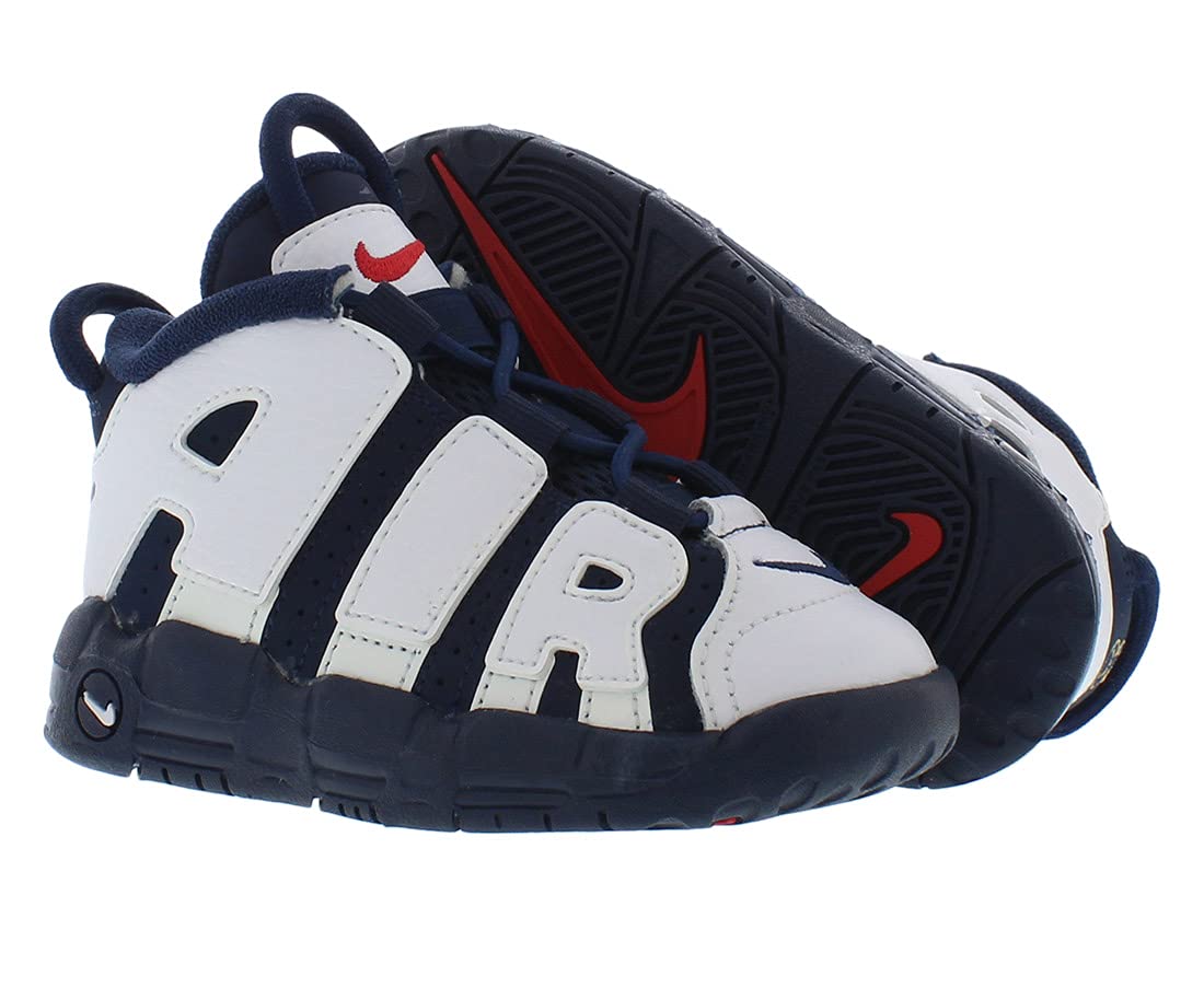 Nike Air More Uptempo Boys' Toddler Basketball Shoes - Lightweight Comfort Sneakers for Kids' Sports & Casual Wear