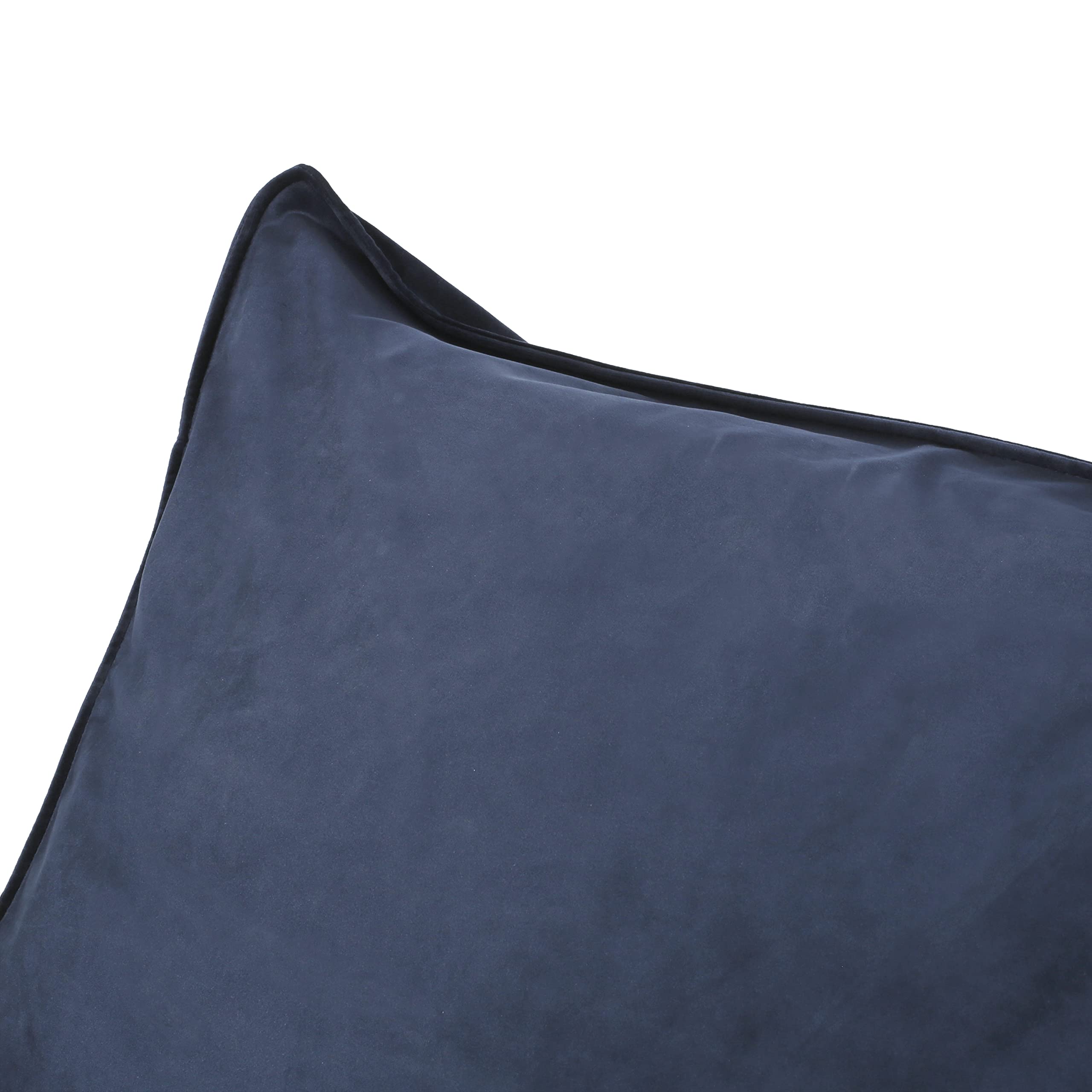 Christopher Knight Home Velie Small Bean Bag Chair - Midnight Blue, Ultra Soft & Comfortable for Kids, Teens & Adults - Perfect for Bedroom, Living Room, Dorm or Game Room Relaxation